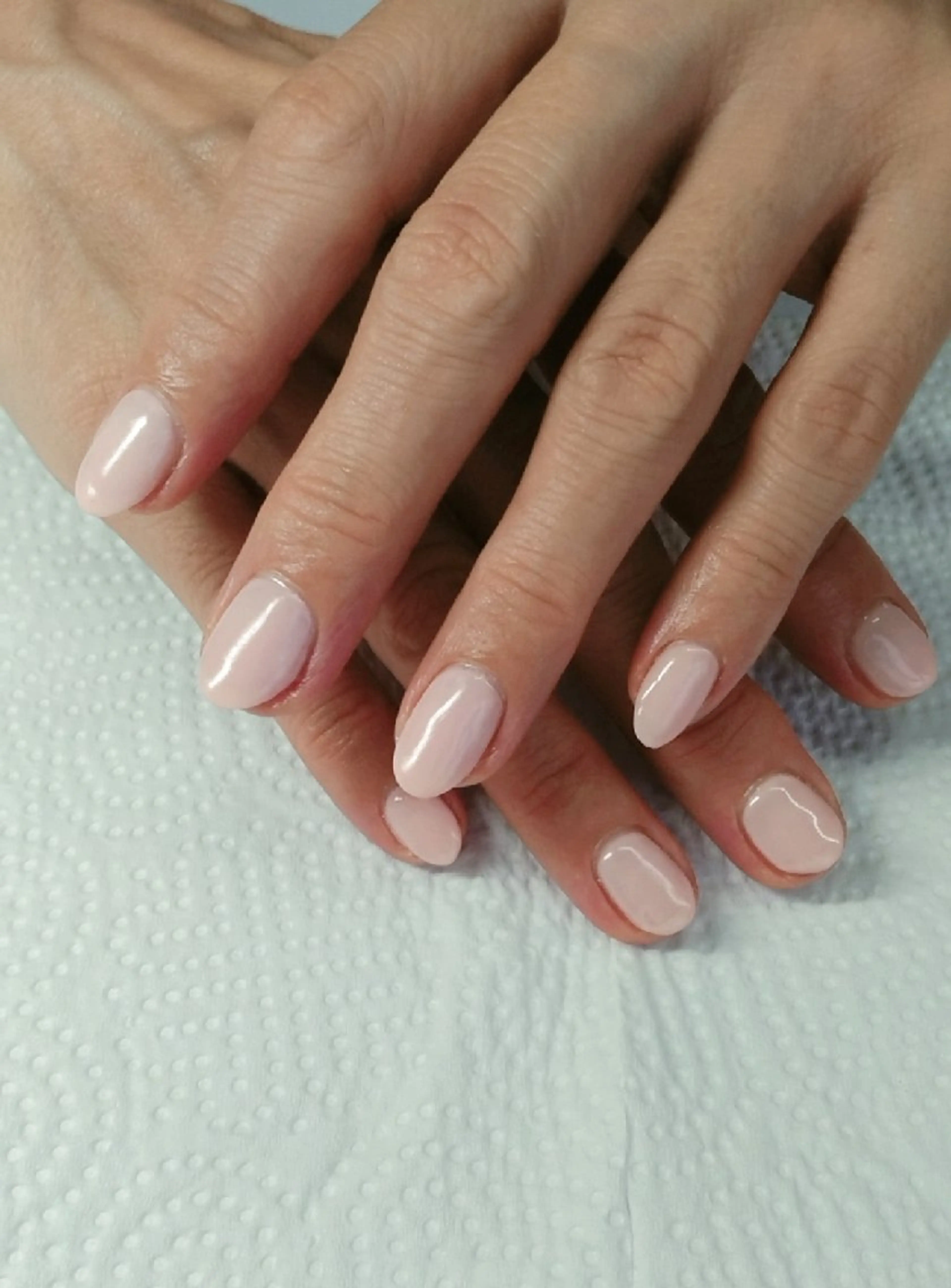 ネイル ワンカラーネイル ハンドネイル ハンドケア プライベートサロン Rosy Lilyのネイルデザイン