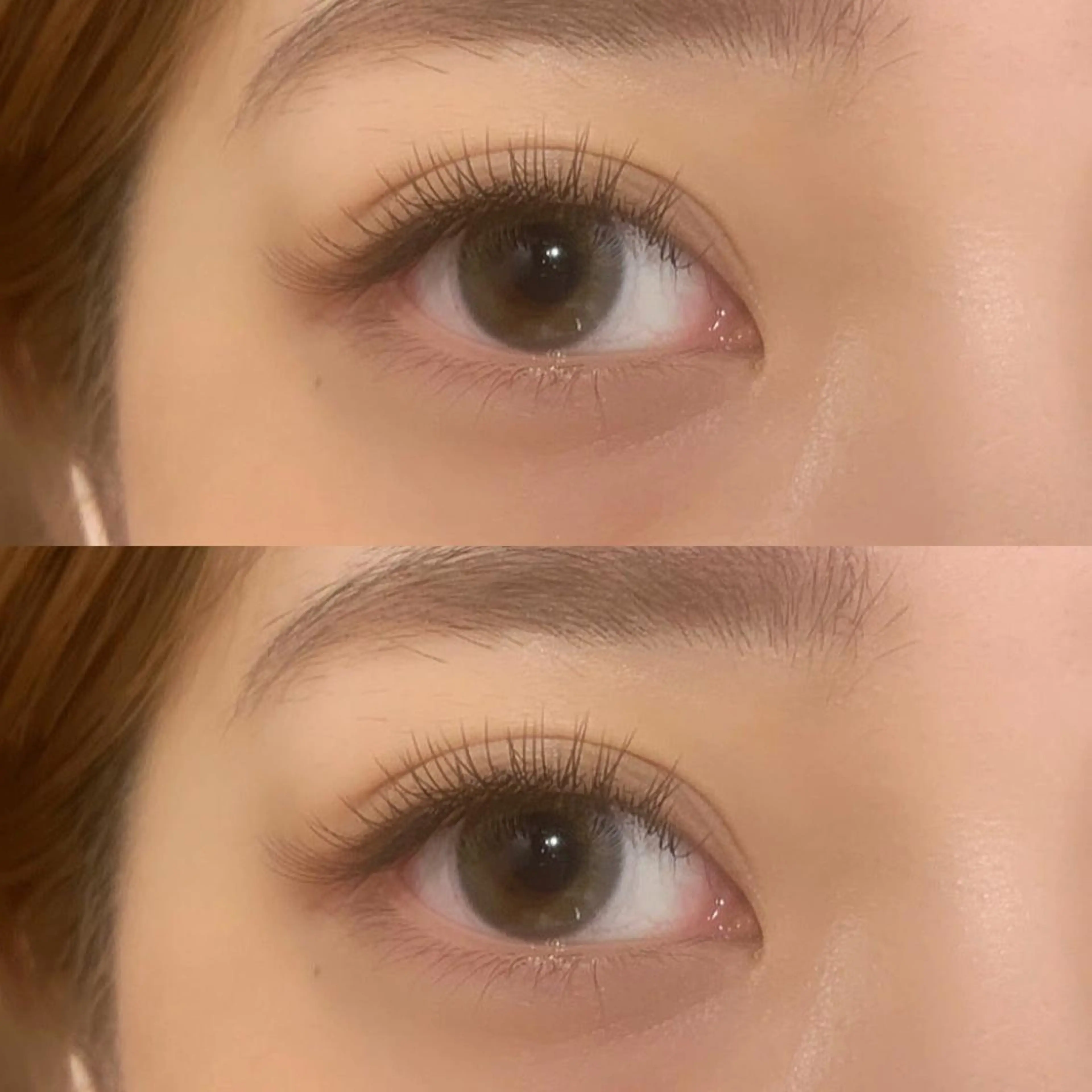 マツエク・マツパ カラーマツエク フラットラッシュ SASAKI .AIRIのマツエク・マツパデザイン