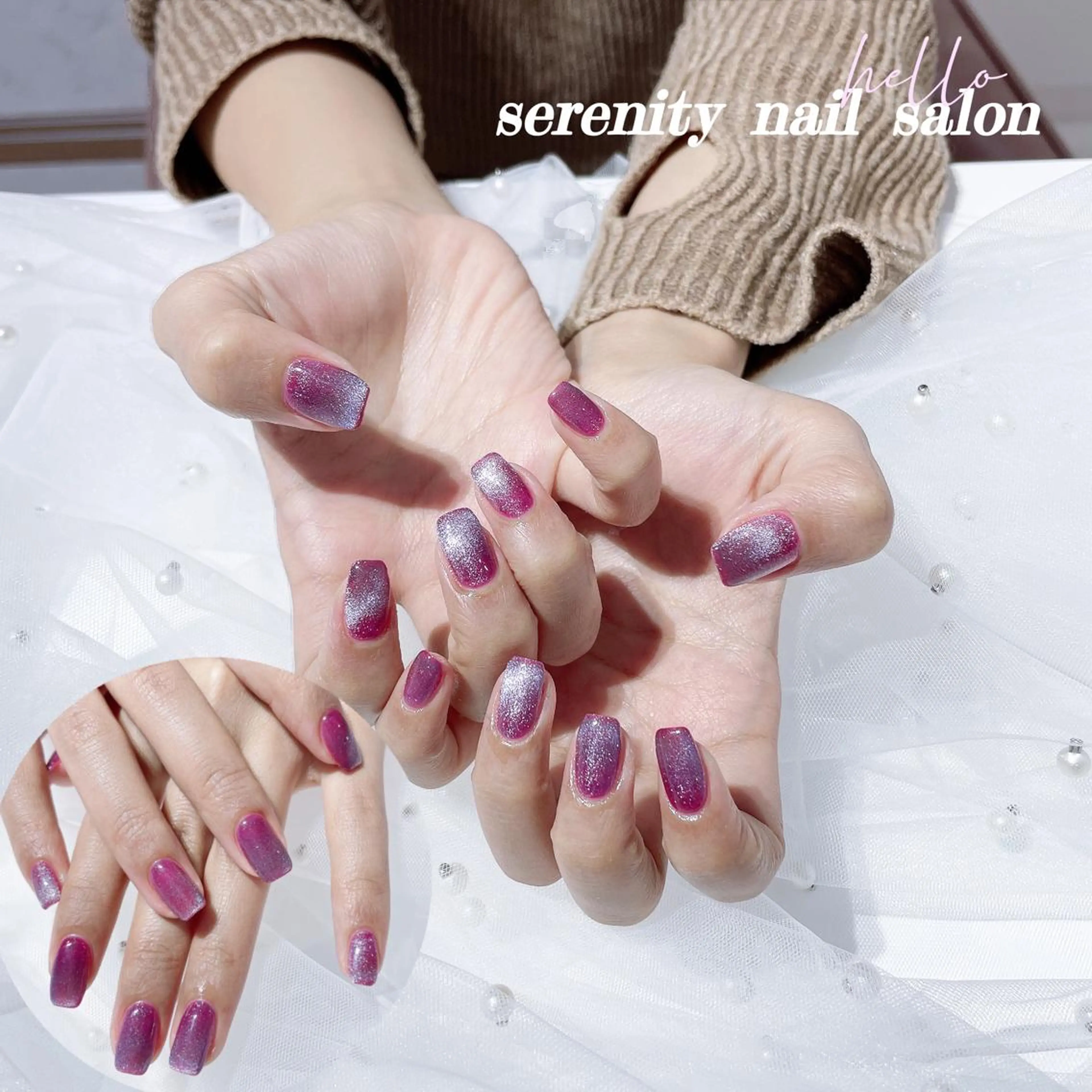 ネイル ハンドネイル ハンドケア ✨Serenity Nail salonのネイルデザイン