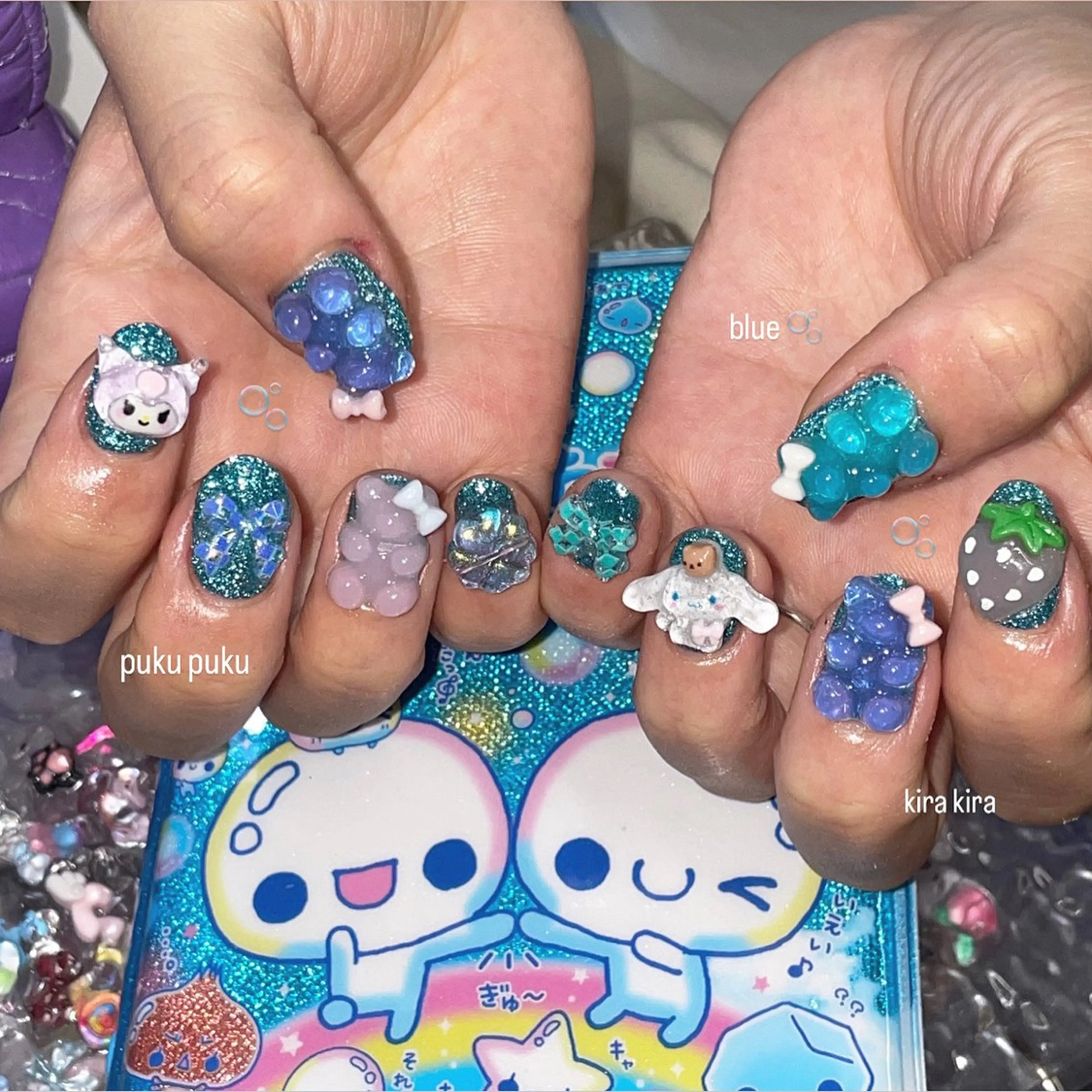 ネイル リボン SEIRA⋆✦ Paletteのネイルデザイン