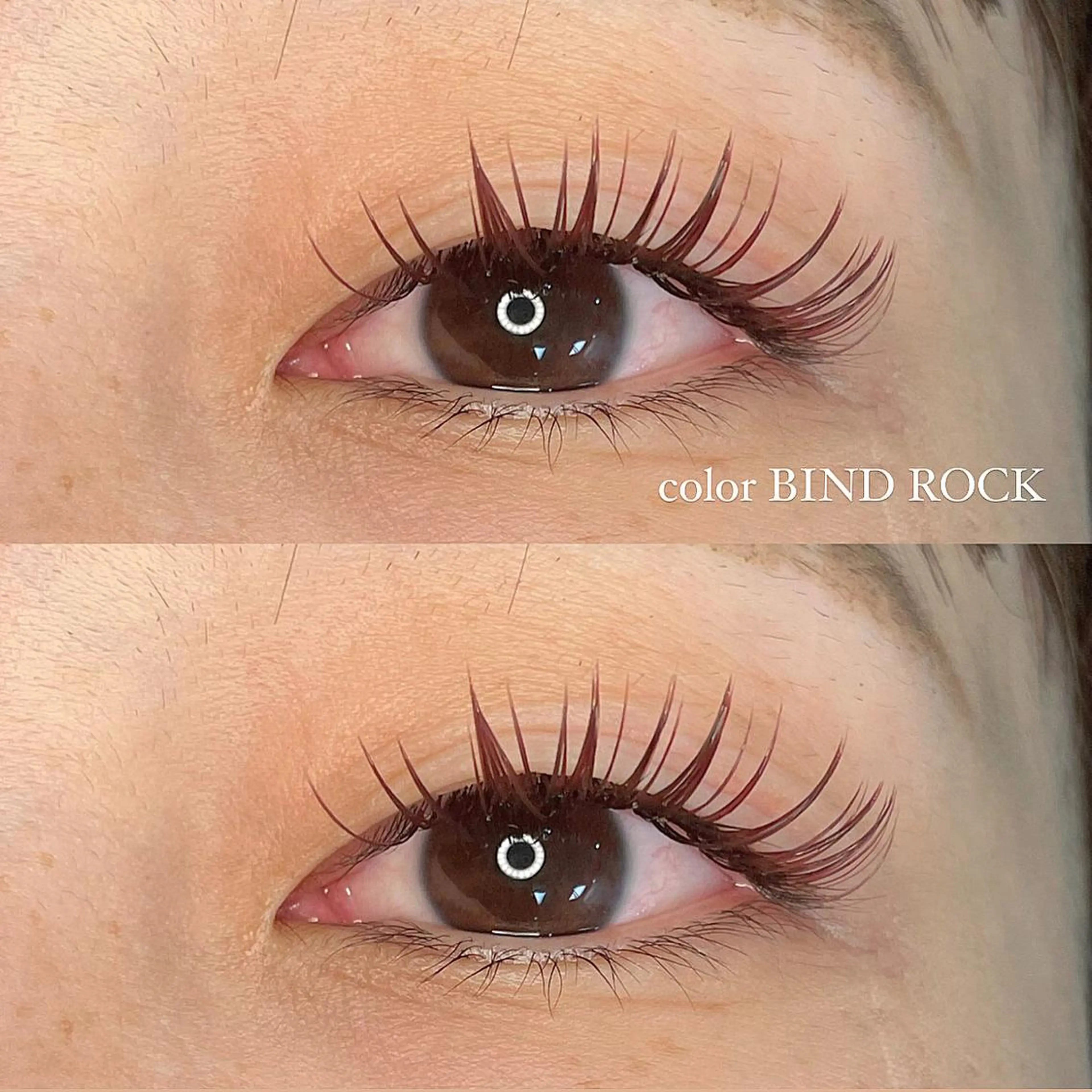 マツエク・マツパ バインドロック カラーマツエク マツエク パリジェンヌ/美眉 OLIVIA加藤のマツエク・マツパデザイン