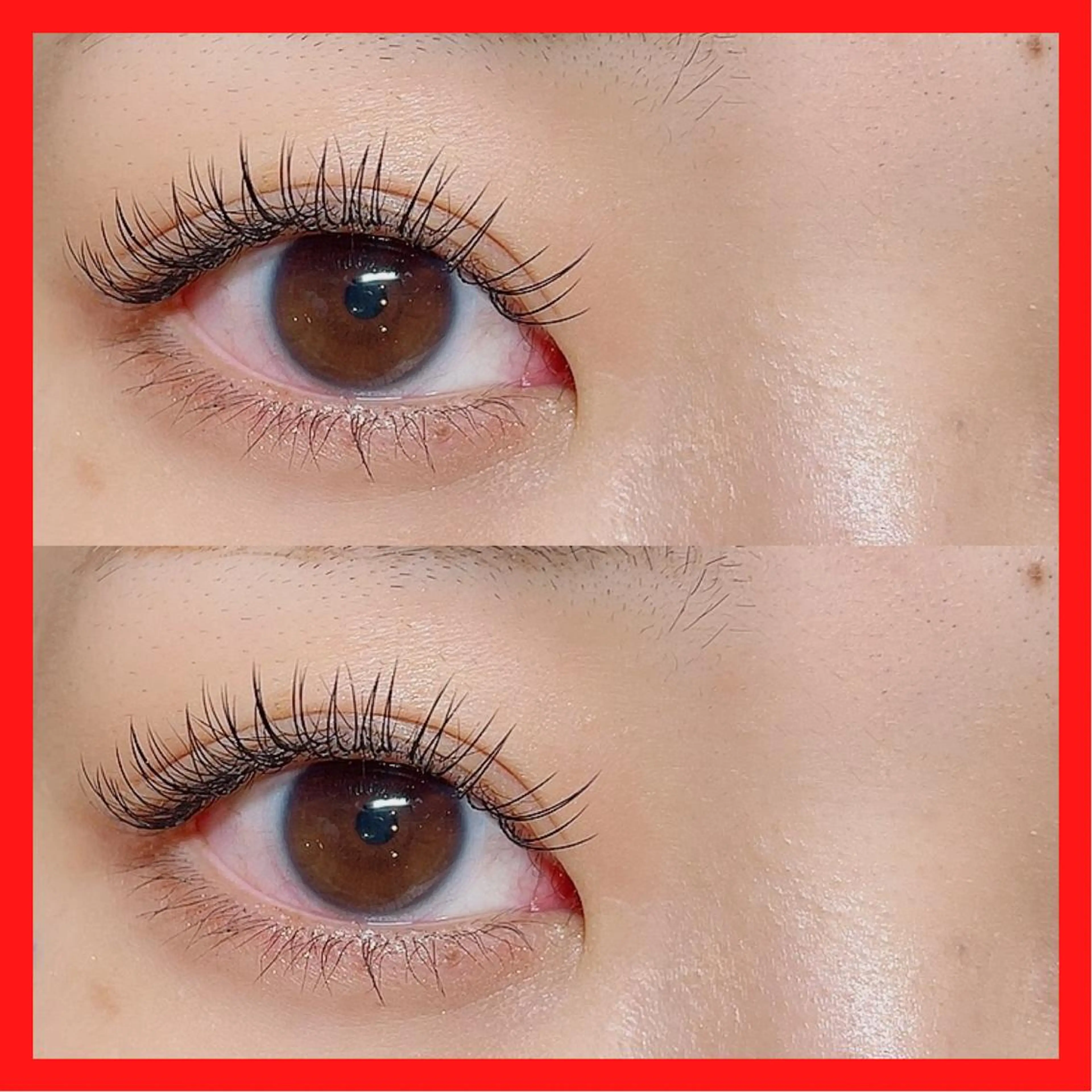 《抜群の柔らかさと軽さ》❤️フラットラッシュ100本:初回オフ無料+1000円でブラウンカラー変更可能〇の写真