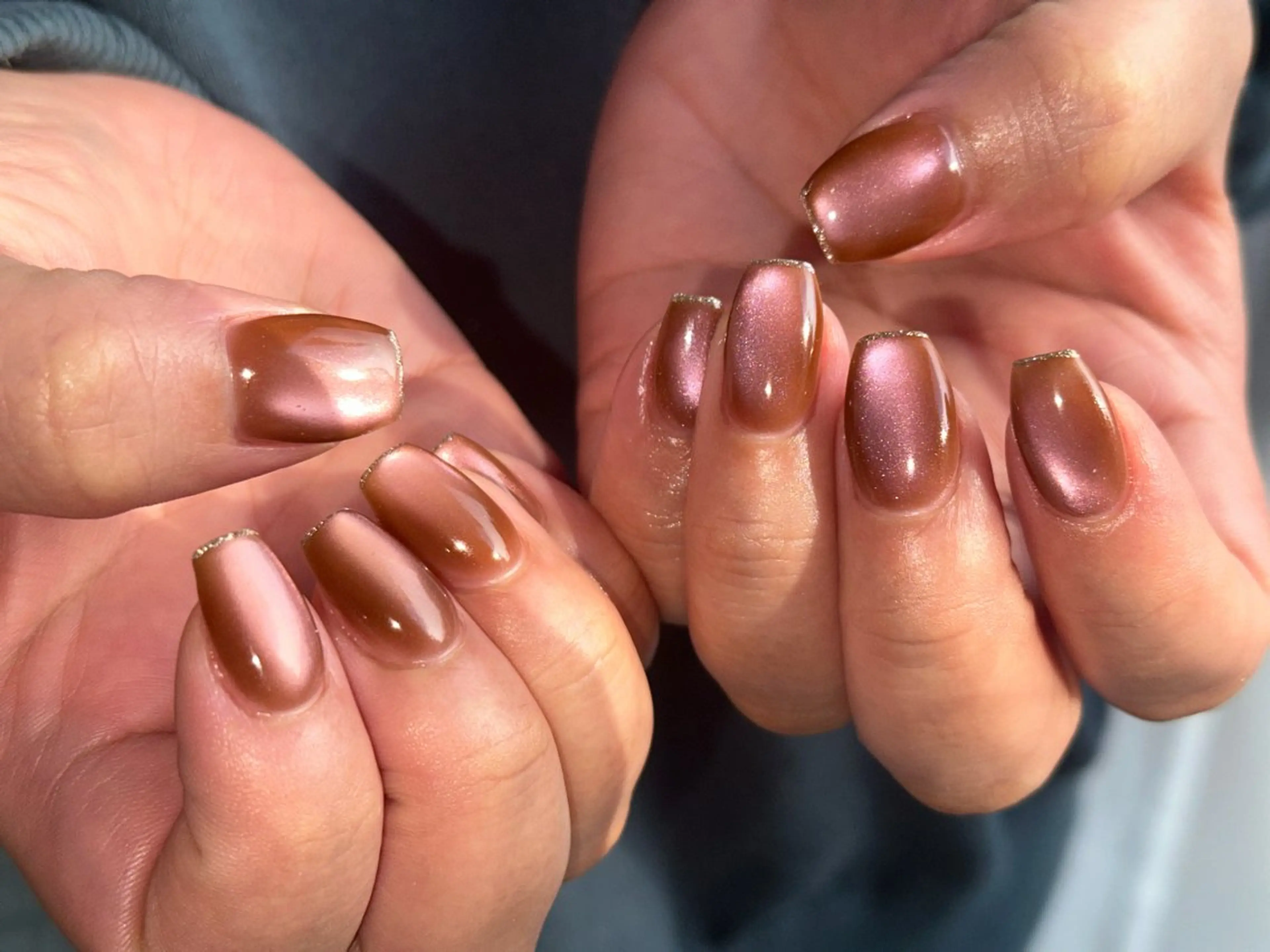 ネイル ラメ(グリッター) ハンドネイル nail salon etoleのネイルデザイン