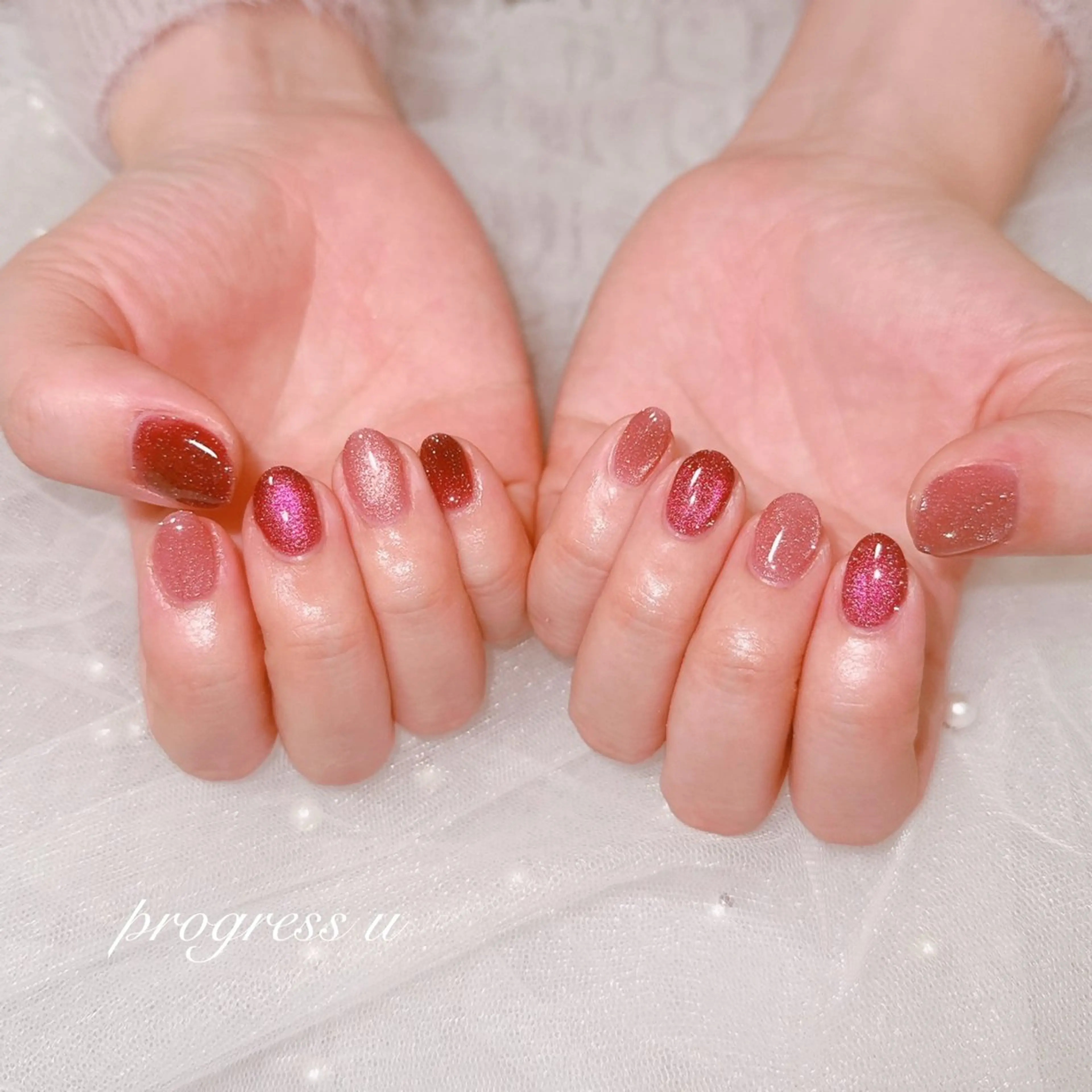 ネイル ハンドネイル progress uのネイルデザイン
