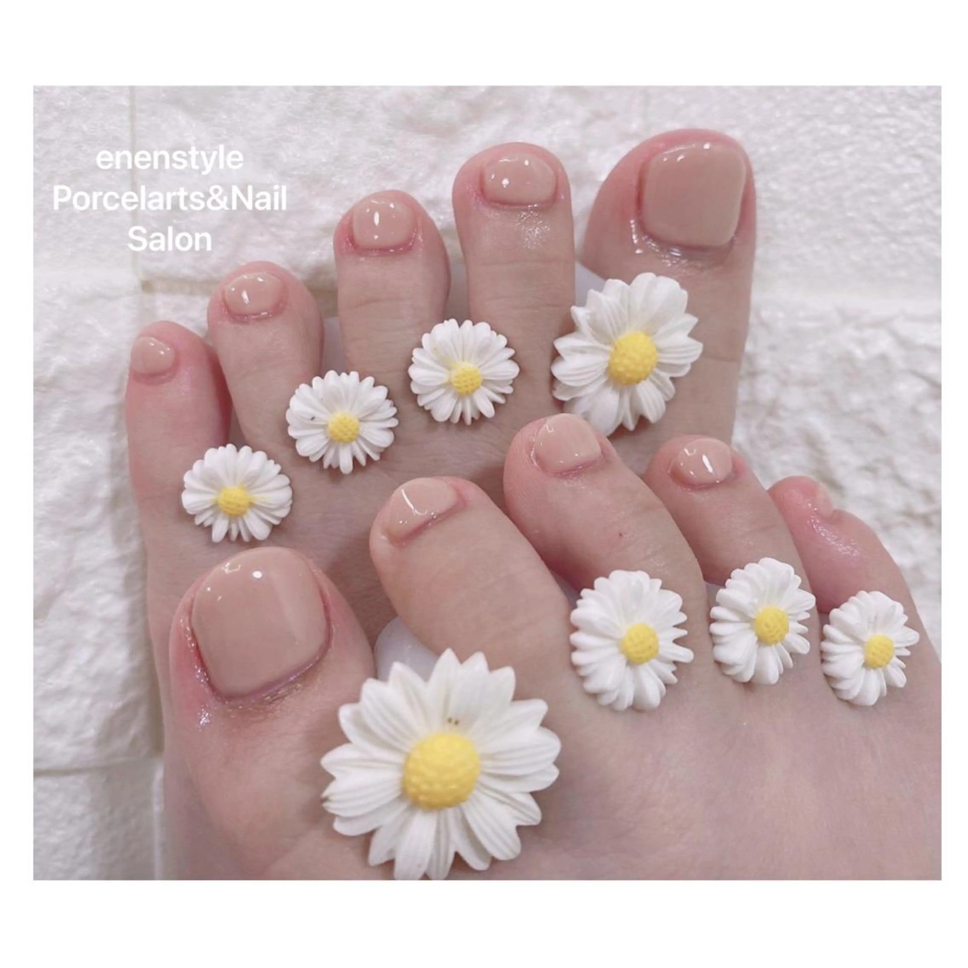 ショート ネイル ハンドネイル フットネイル 👑enen style👑のネイルデザイン