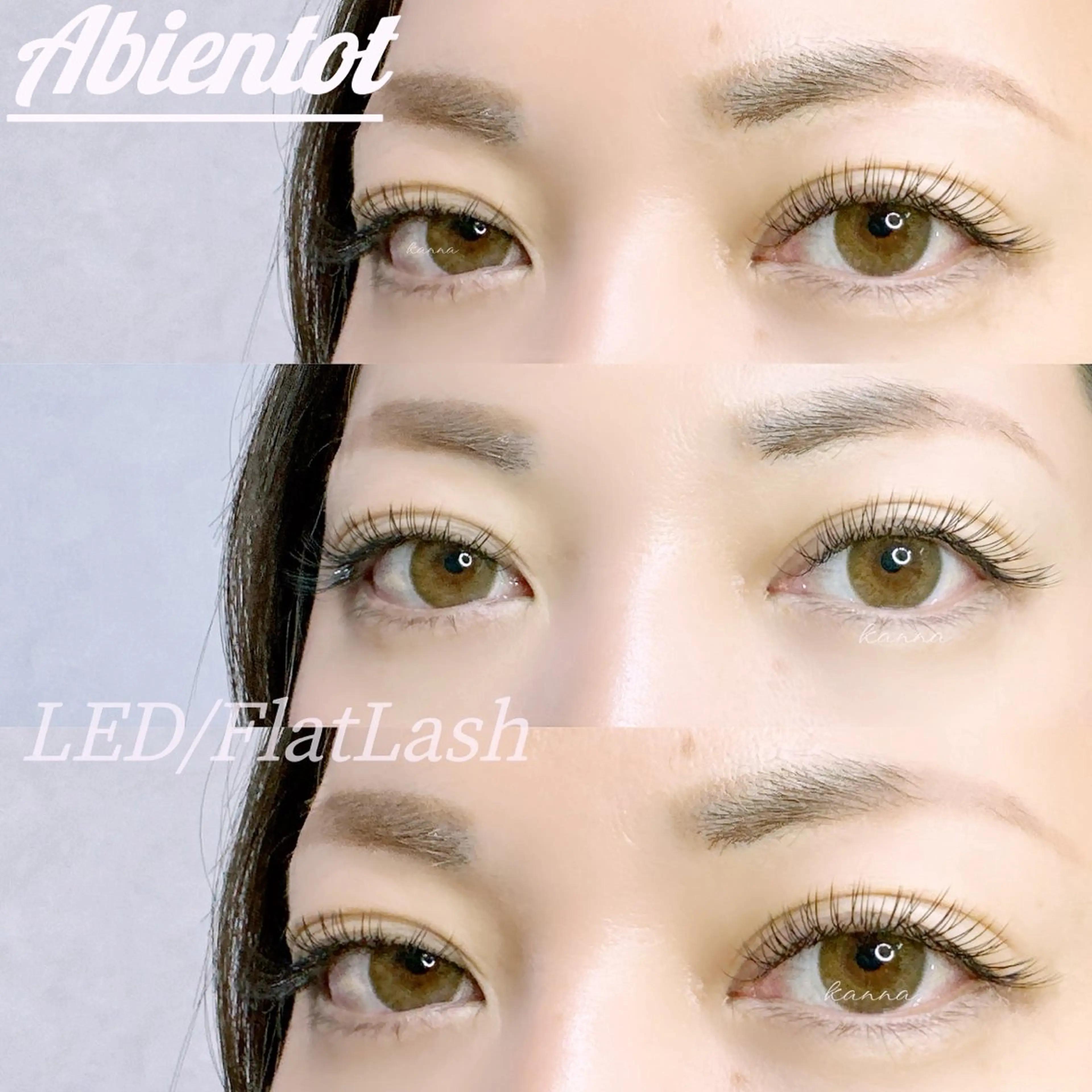 マツエク・マツパ Abientot Kannaのマツエク・マツパデザイン