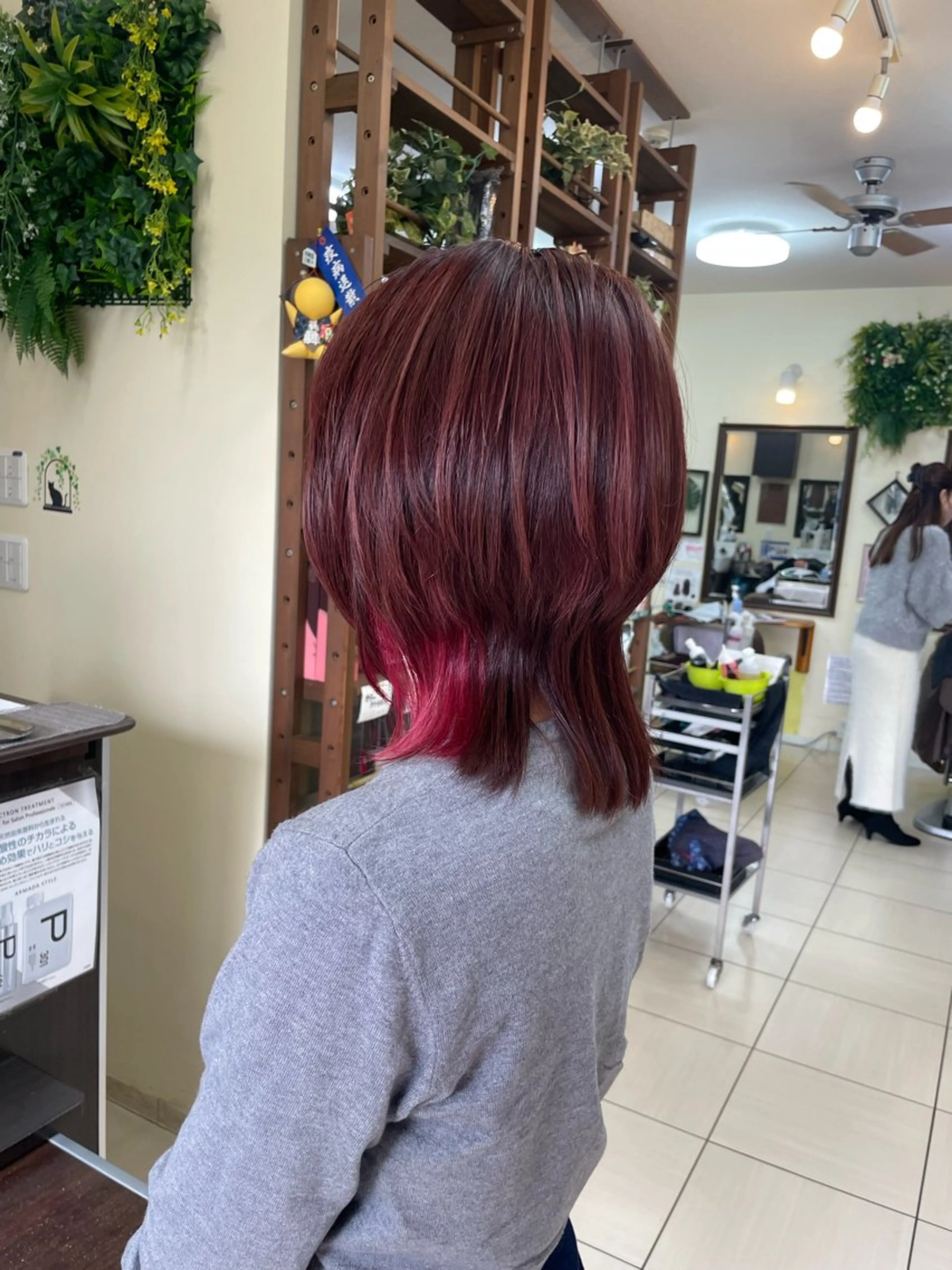 ミディアム カラー 髪質改善サロン✨ 三浦　葵のヘアスタイル