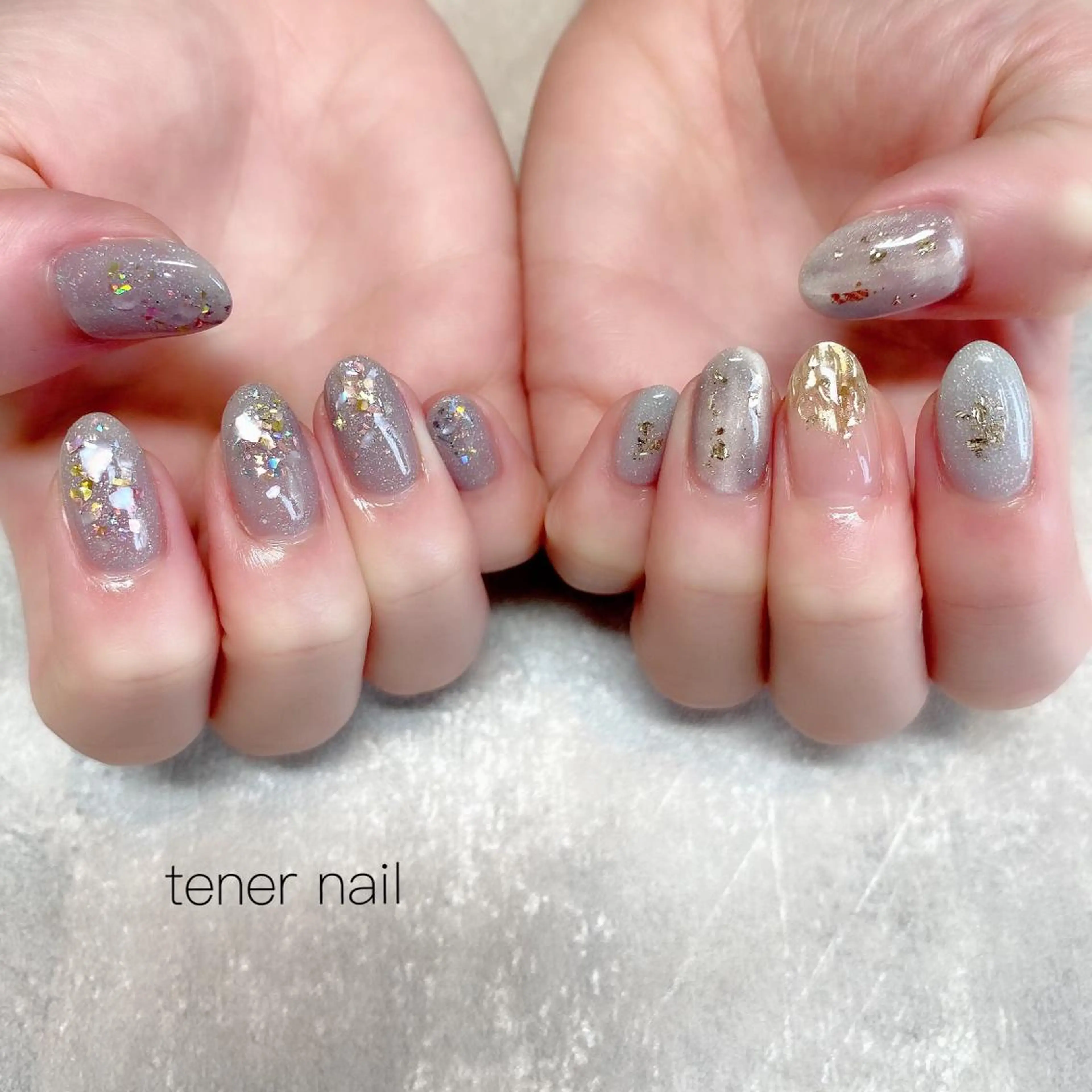 ネイル キラキラネイル テネルネイル tener nailのネイルデザイン