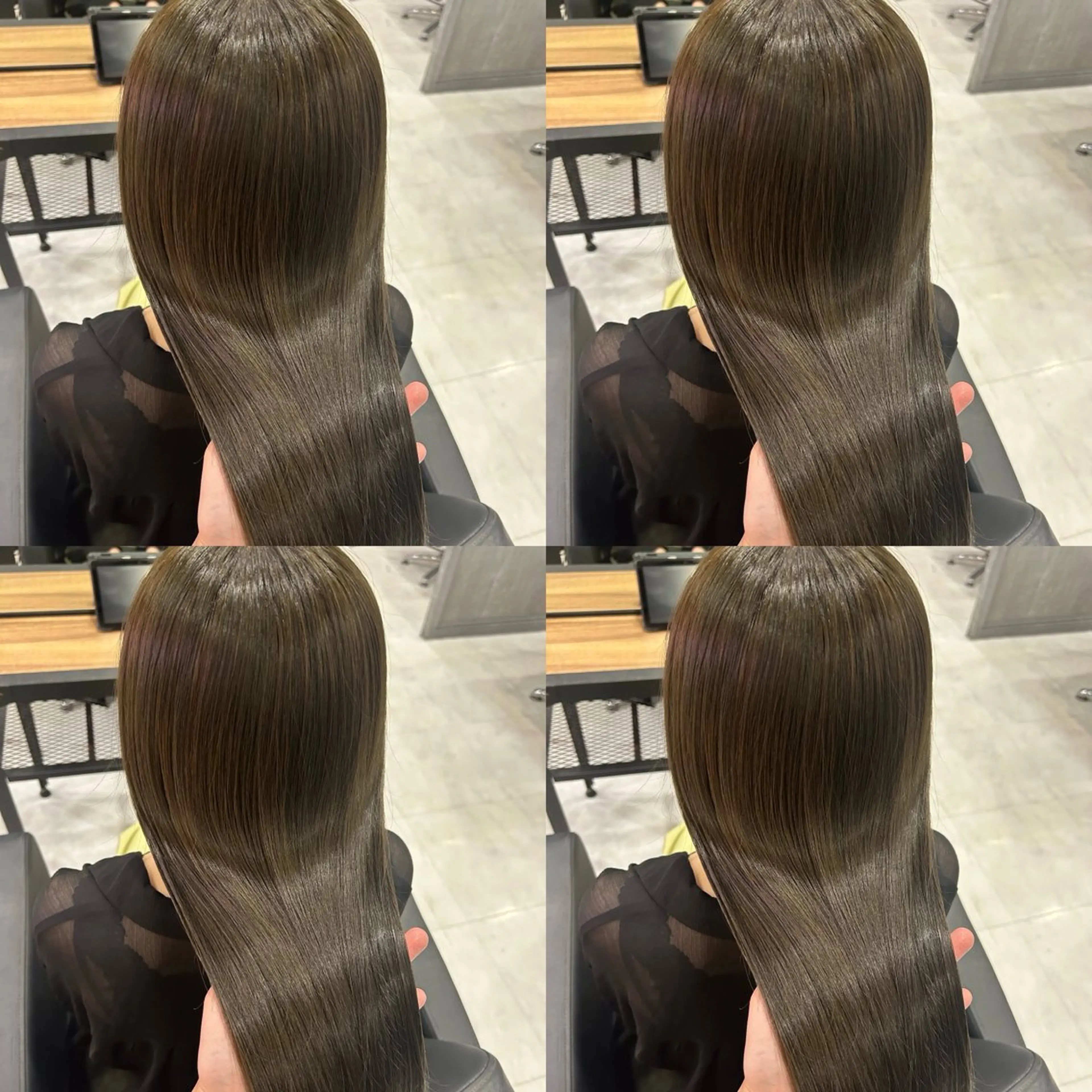 ロング カラー カット ヘアカラー トリートメント 💎髪質改善／艶髪 荻原💎のヘアスタイル