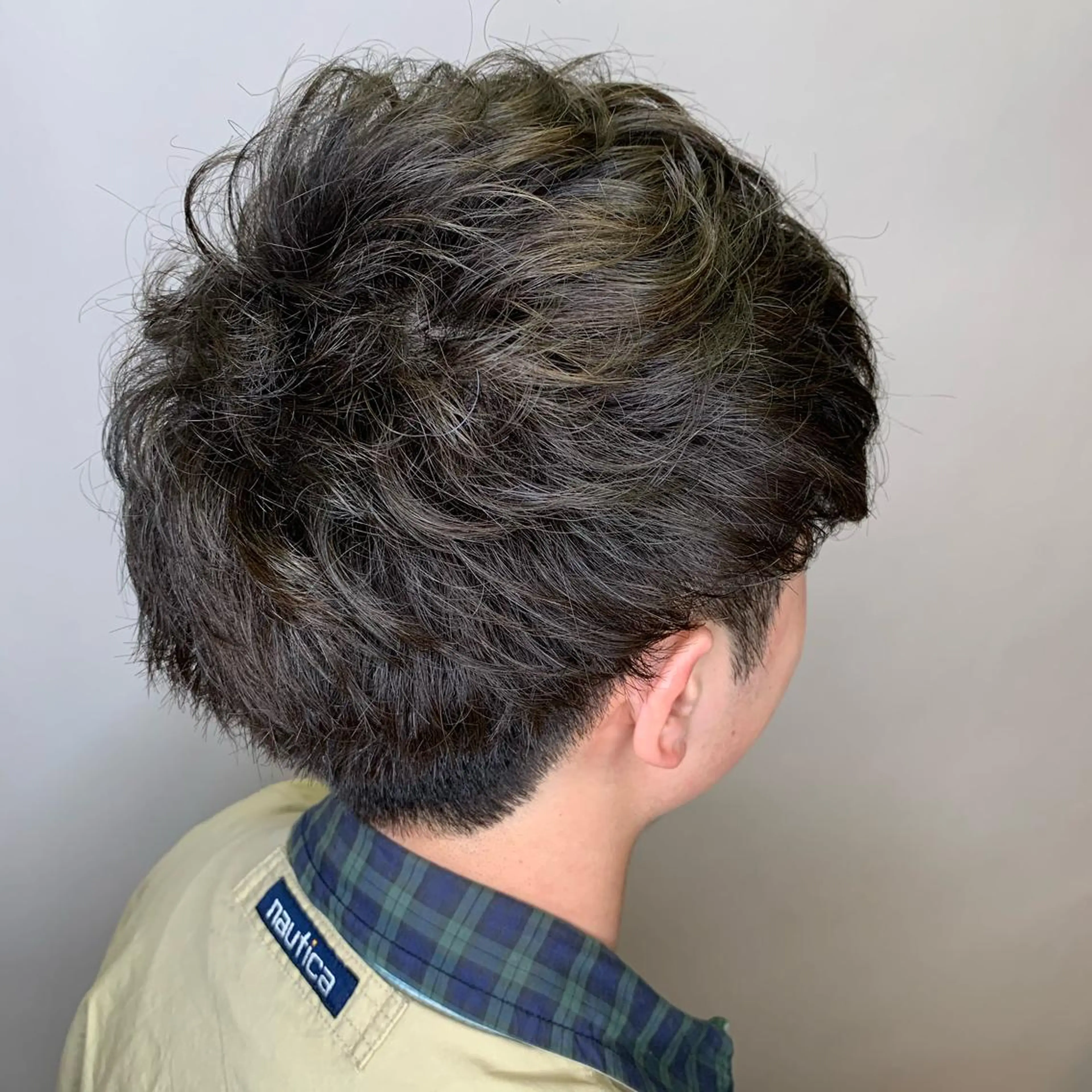 メンズ メンズパーマ ウスイ ハルカのヘアスタイル