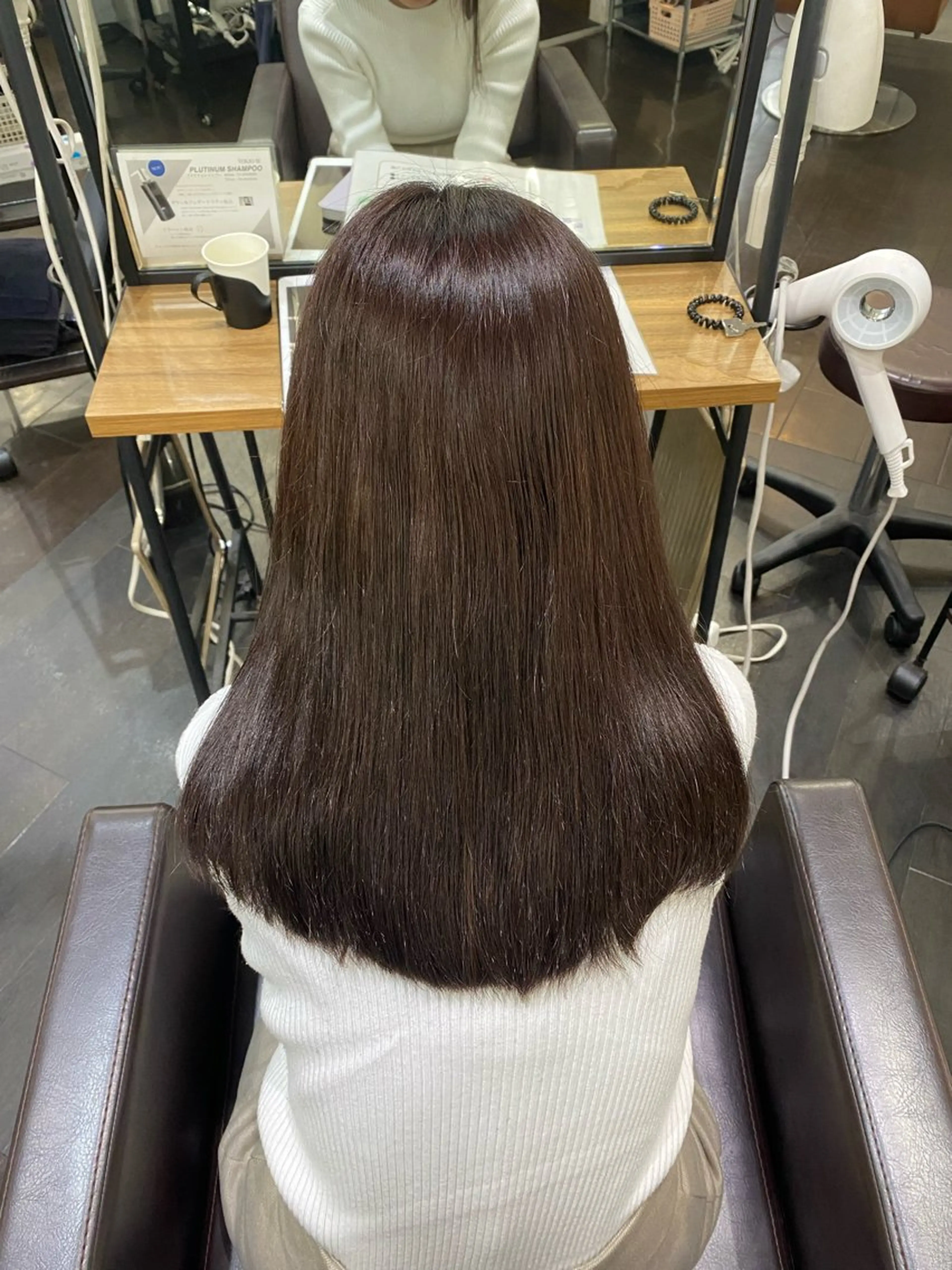 ロング カラー ヘアアレンジ 🍒ᩚ名駅/艶髪 縮毛矯正/あゆ🍒ᩚのヘアスタイル