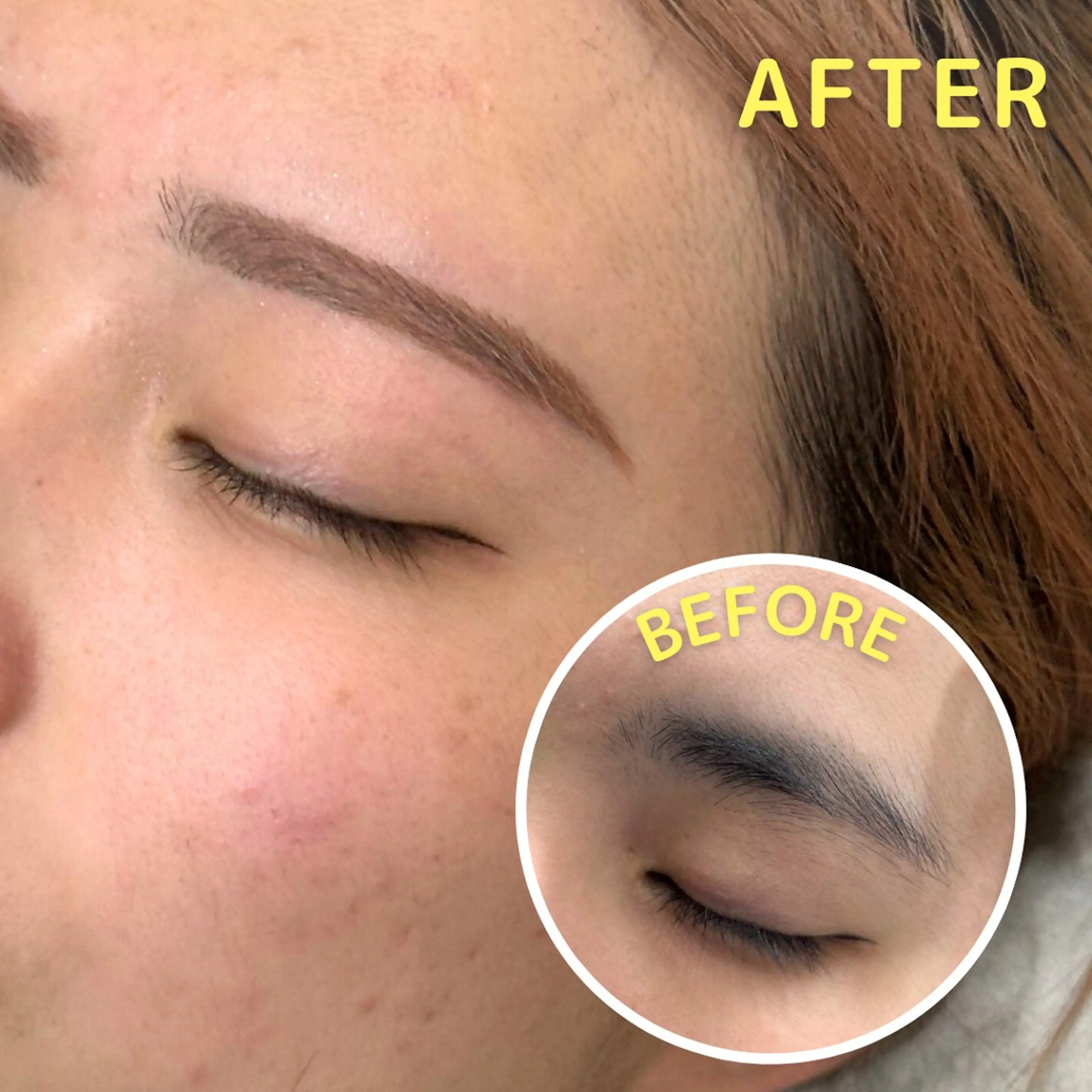 アイブロウ HAIR&MAKE POSH 日暮里のネイルデザイン