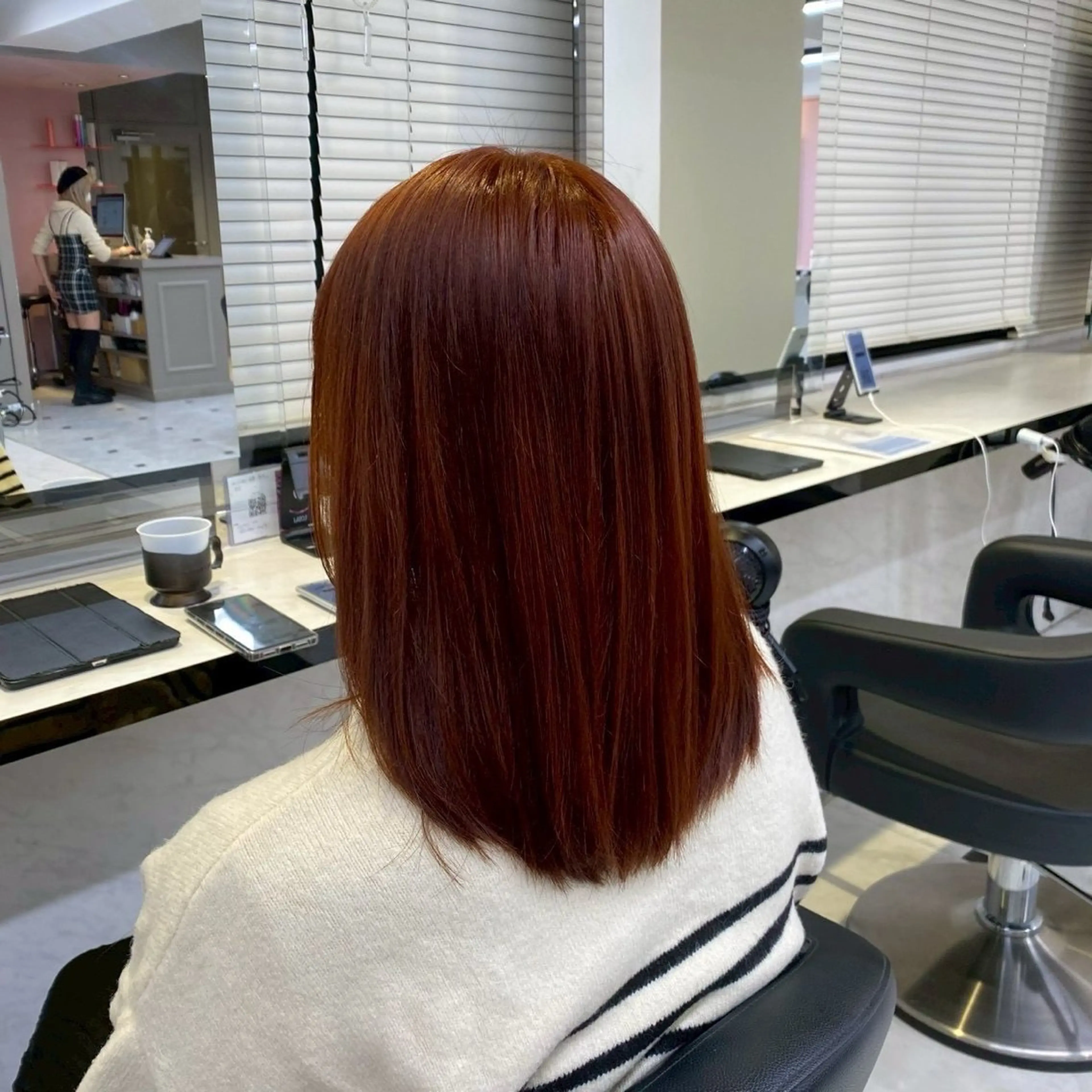 ロング カラー ヘアカラー トリートメント 🫧暖色カラー🫧/ Masaruのヘアスタイル