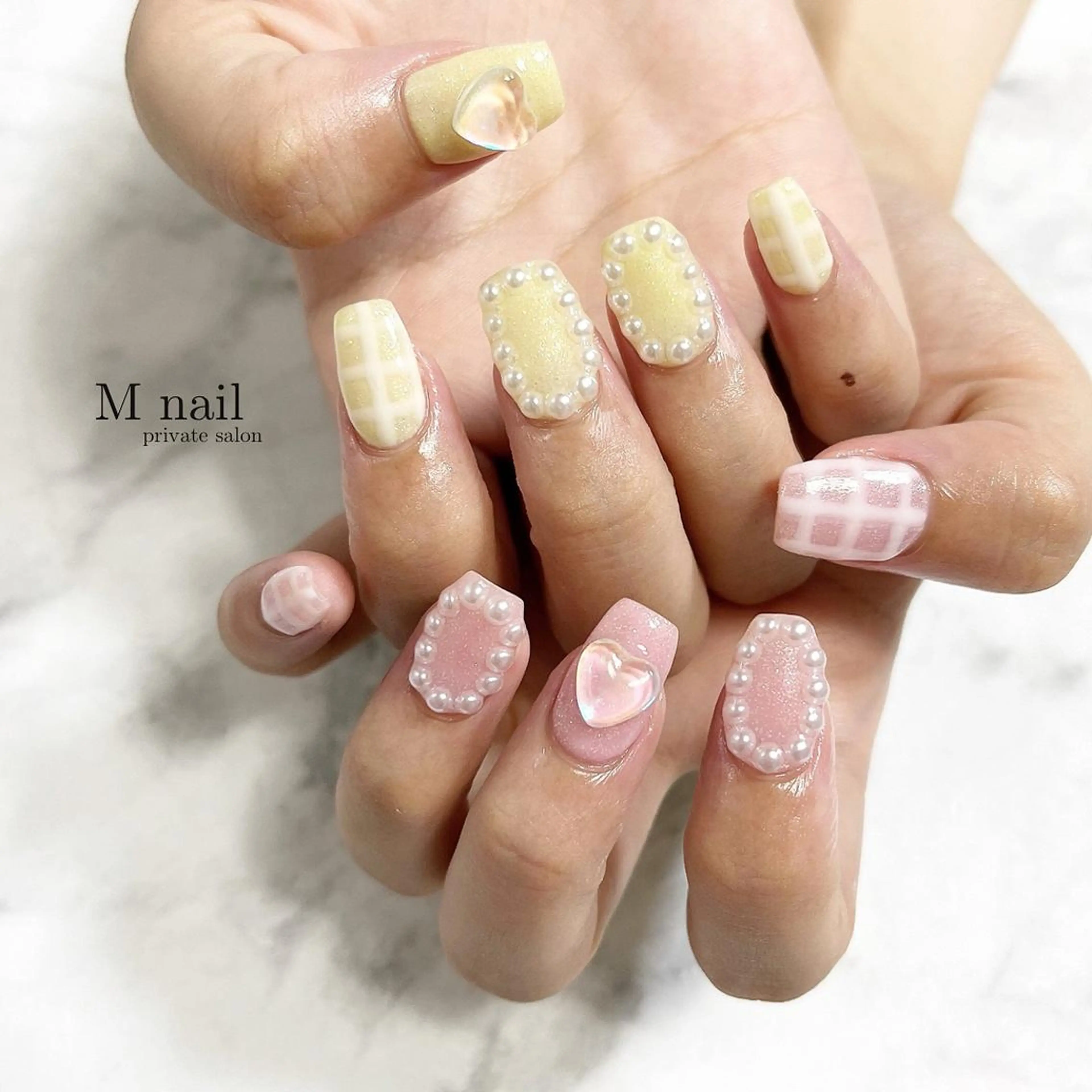 ネイル ハンドネイル M　nail所属・M nailのネイルデザイン