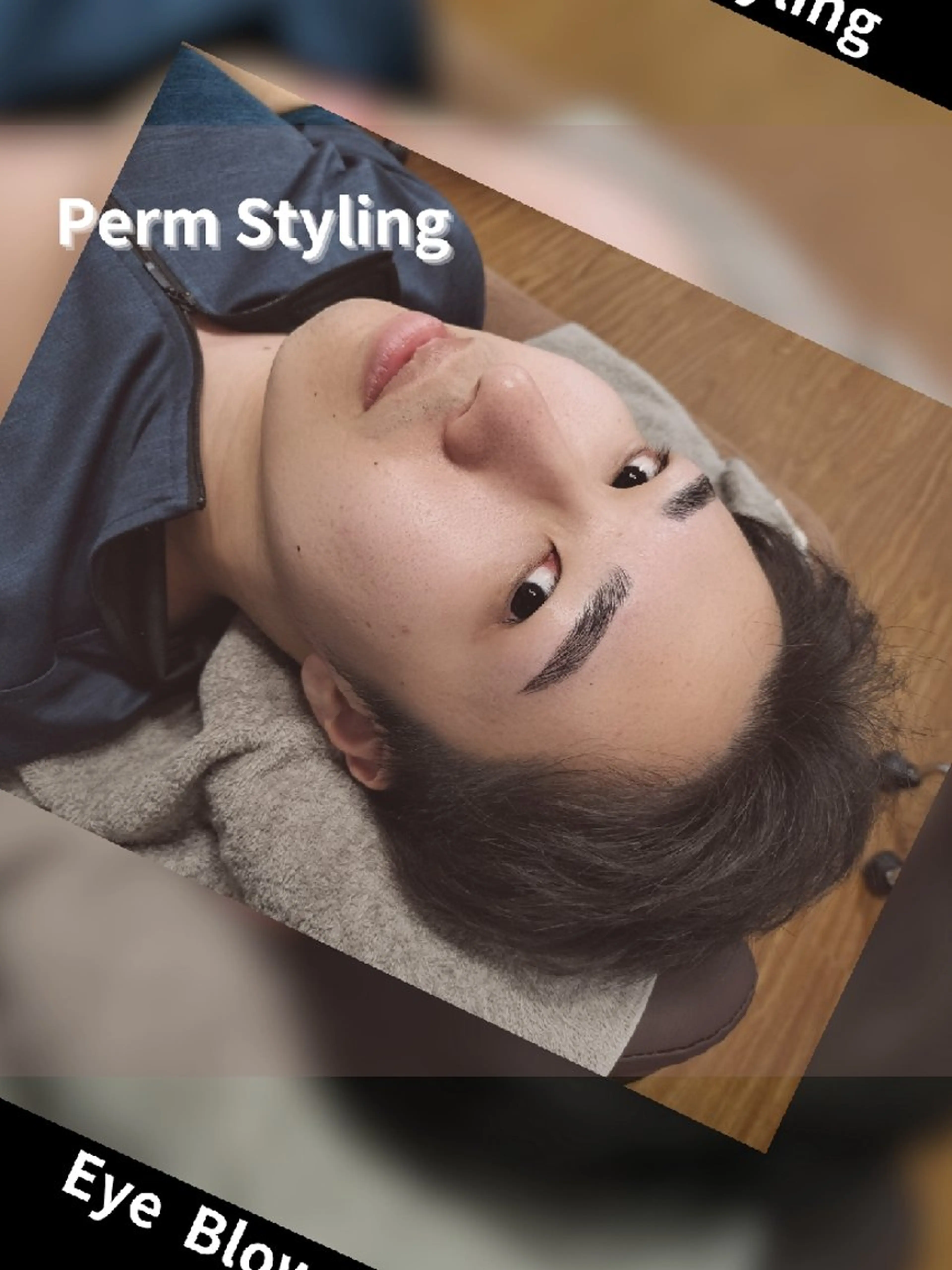 メンズ アイブロウ メンズパーマ メンズアイブロウ 眉毛ワックス脱毛 メンズ脱毛専門店Oceans所属・メンズ眉毛・脱毛専門 Oceansの眉毛・アイブロウイメージ