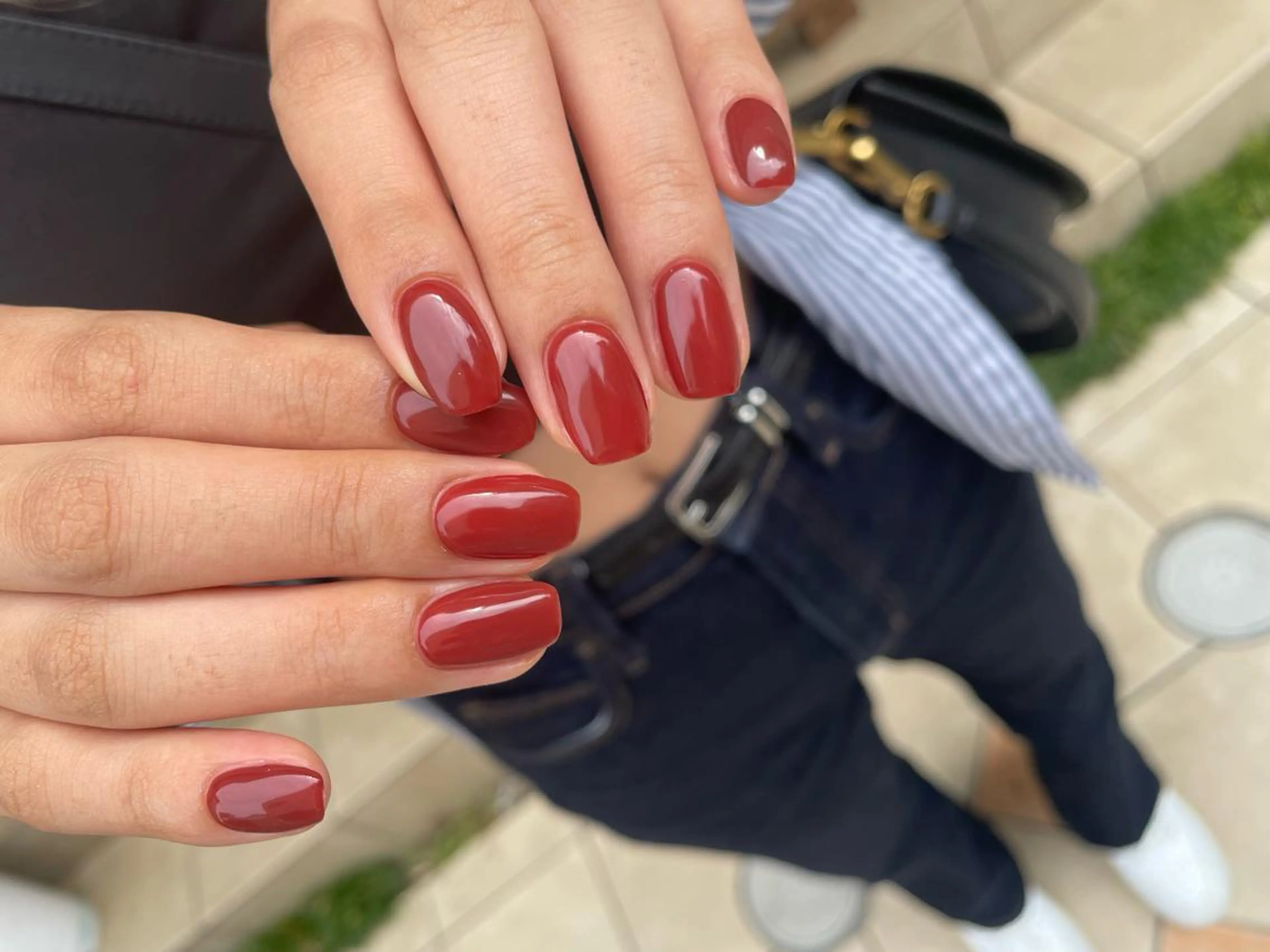 ロング カラー ヘアアレンジ キッズ ネイル マツエク・マツパ アイブロウ 福田 加奈のネイルデザイン