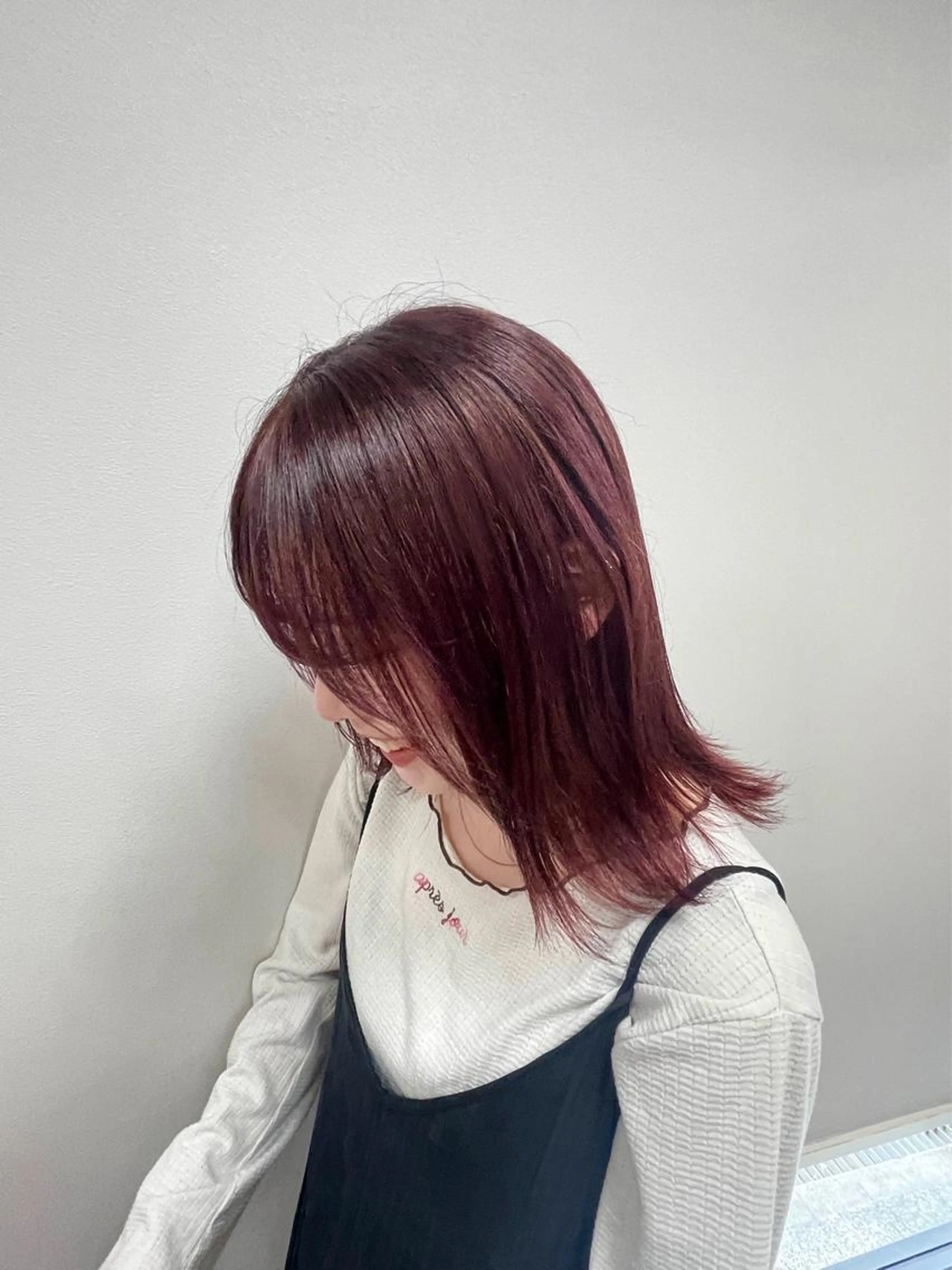 🧴こだわり顔まわりカット+透明感カラー🧴（イルミナに変更+1000円）の写真