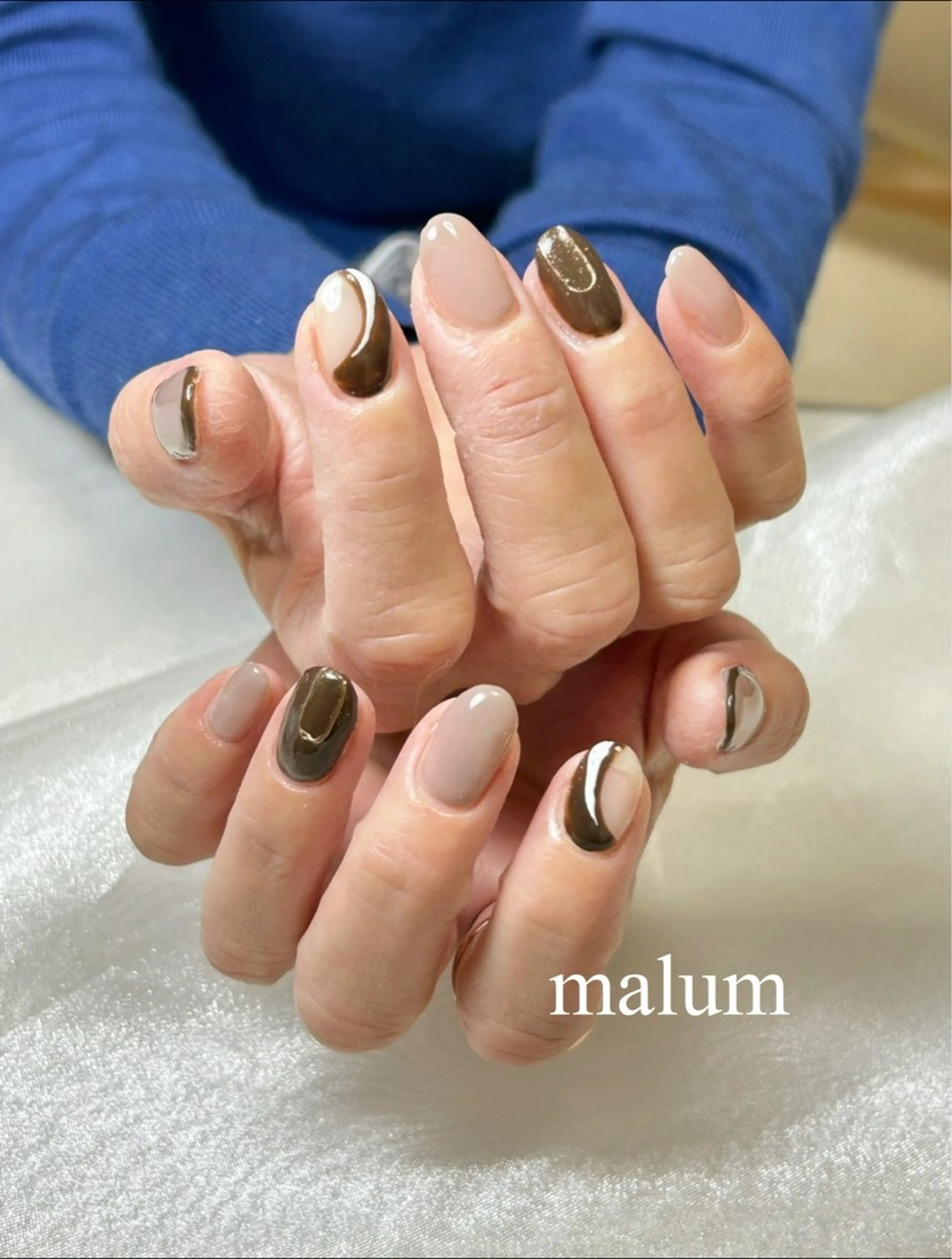ネイル ハンドネイル malum nailのネイルデザイン