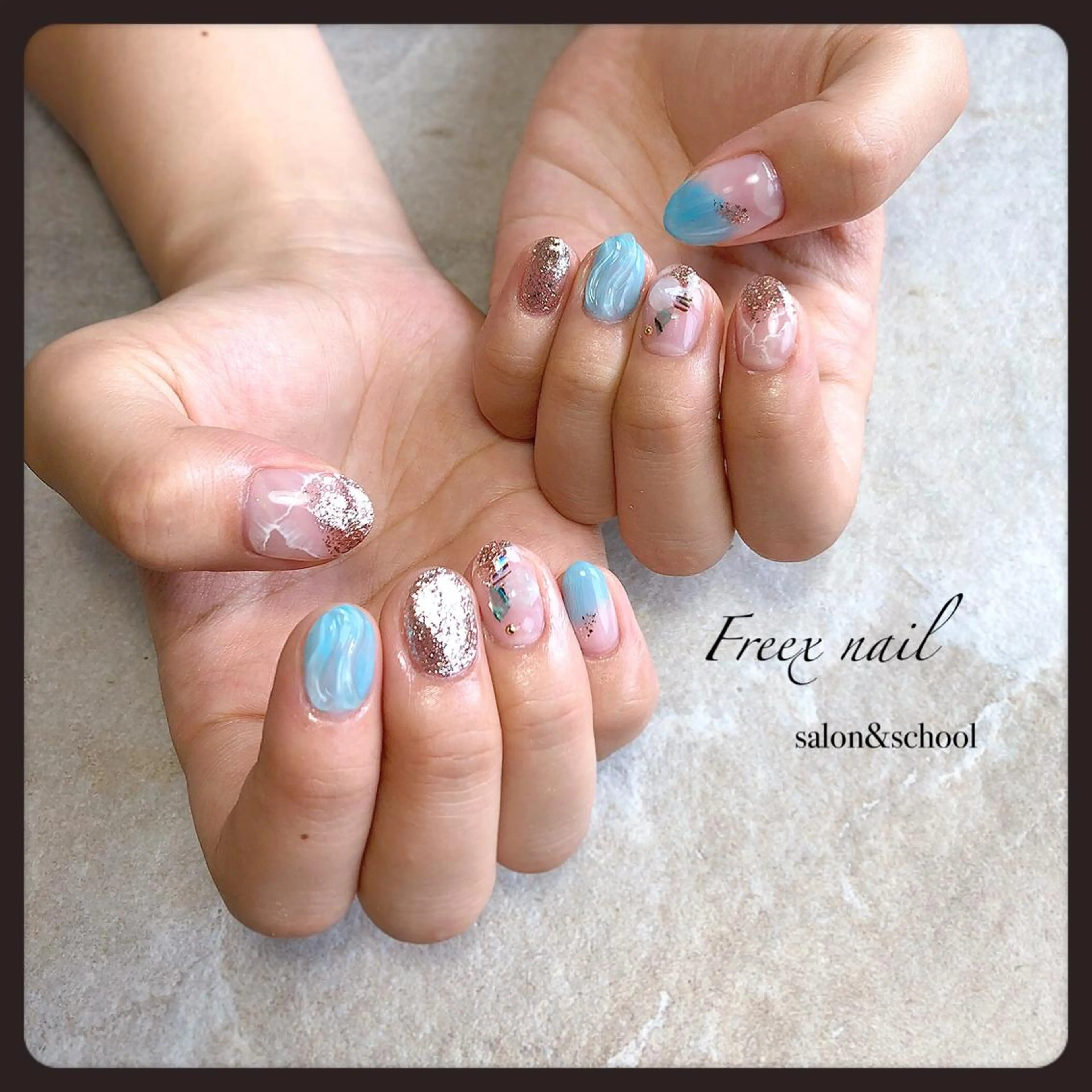 ネイル freex nail /ニュアンス/個性派のネイルデザイン