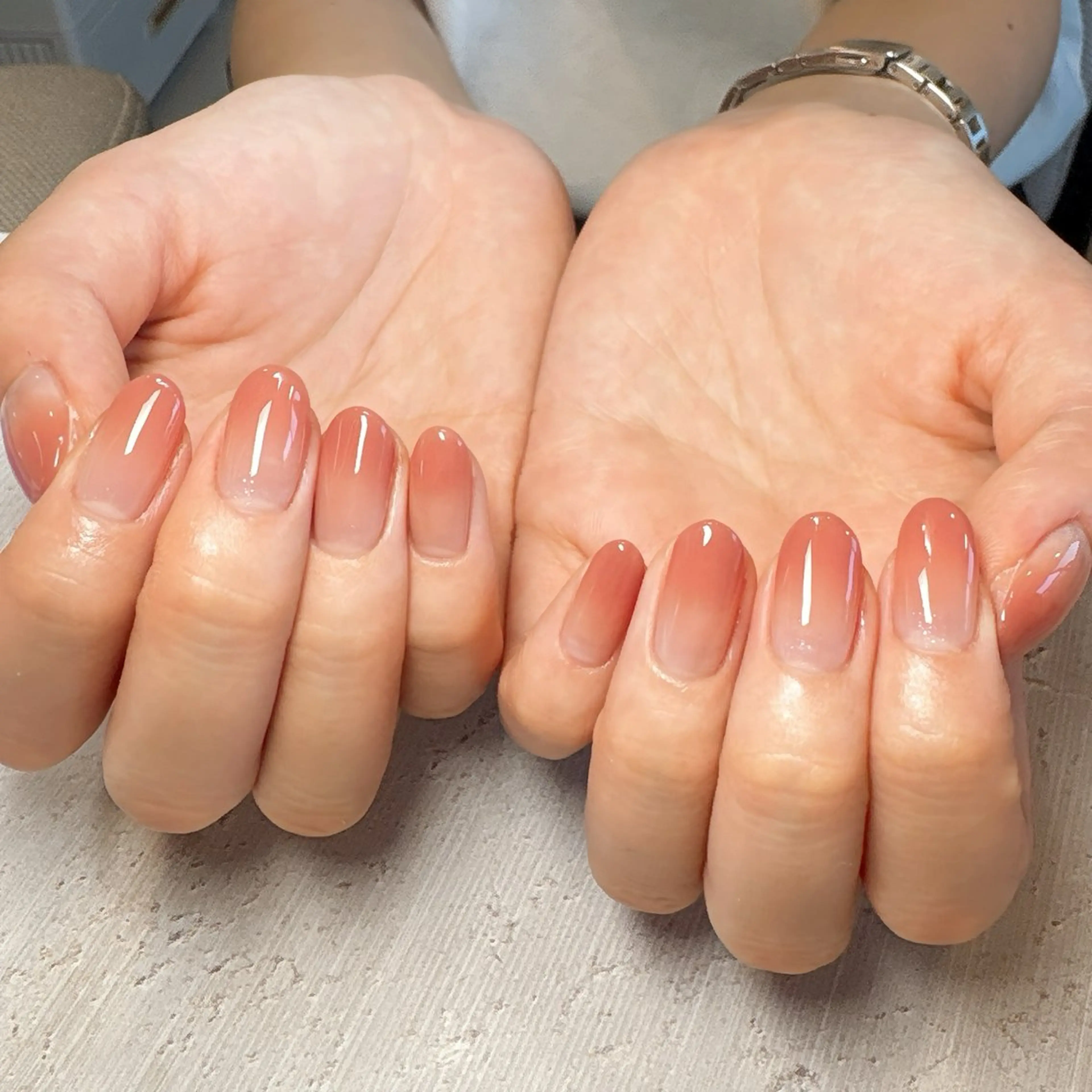 ネイル 持ち込み ワンカラーネイル シンプルネイル 吉田  （ネイリスト）のネイルデザイン