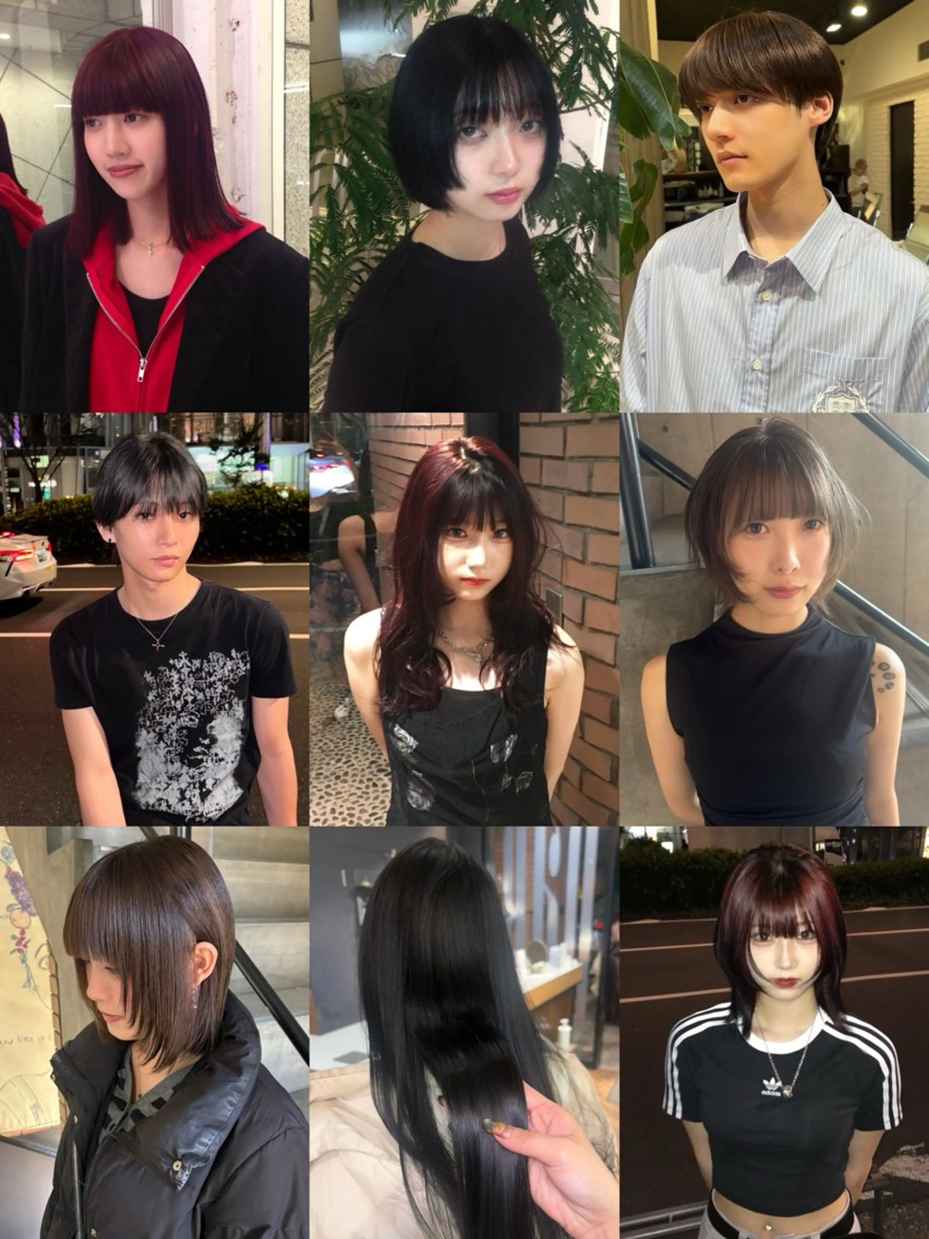 カット＋カラーの写真