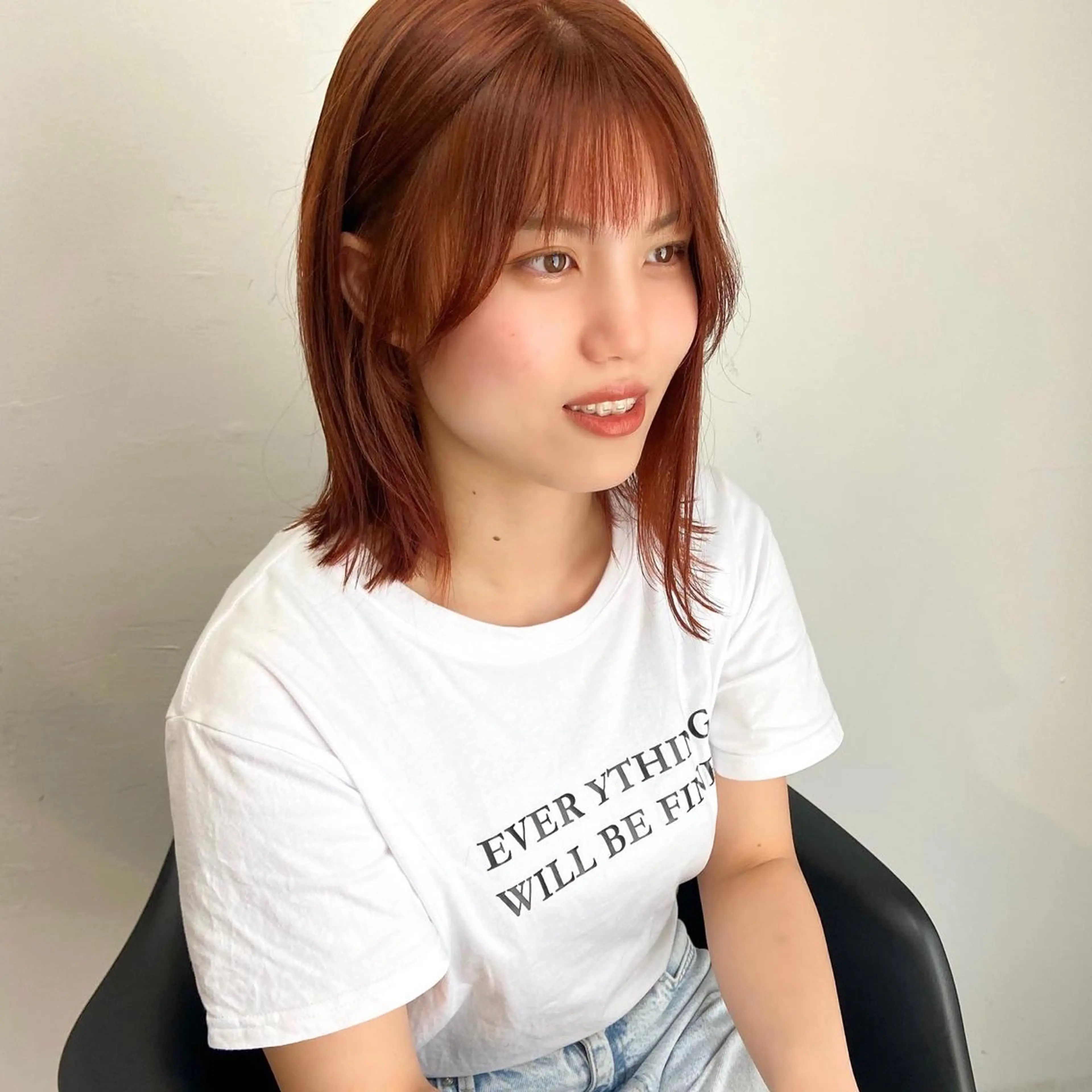 ミディアム カラー ヘアアレンジ 🌼似合わせのプロ 心斎橋/rena🌼のマツエク・マツパデザイン