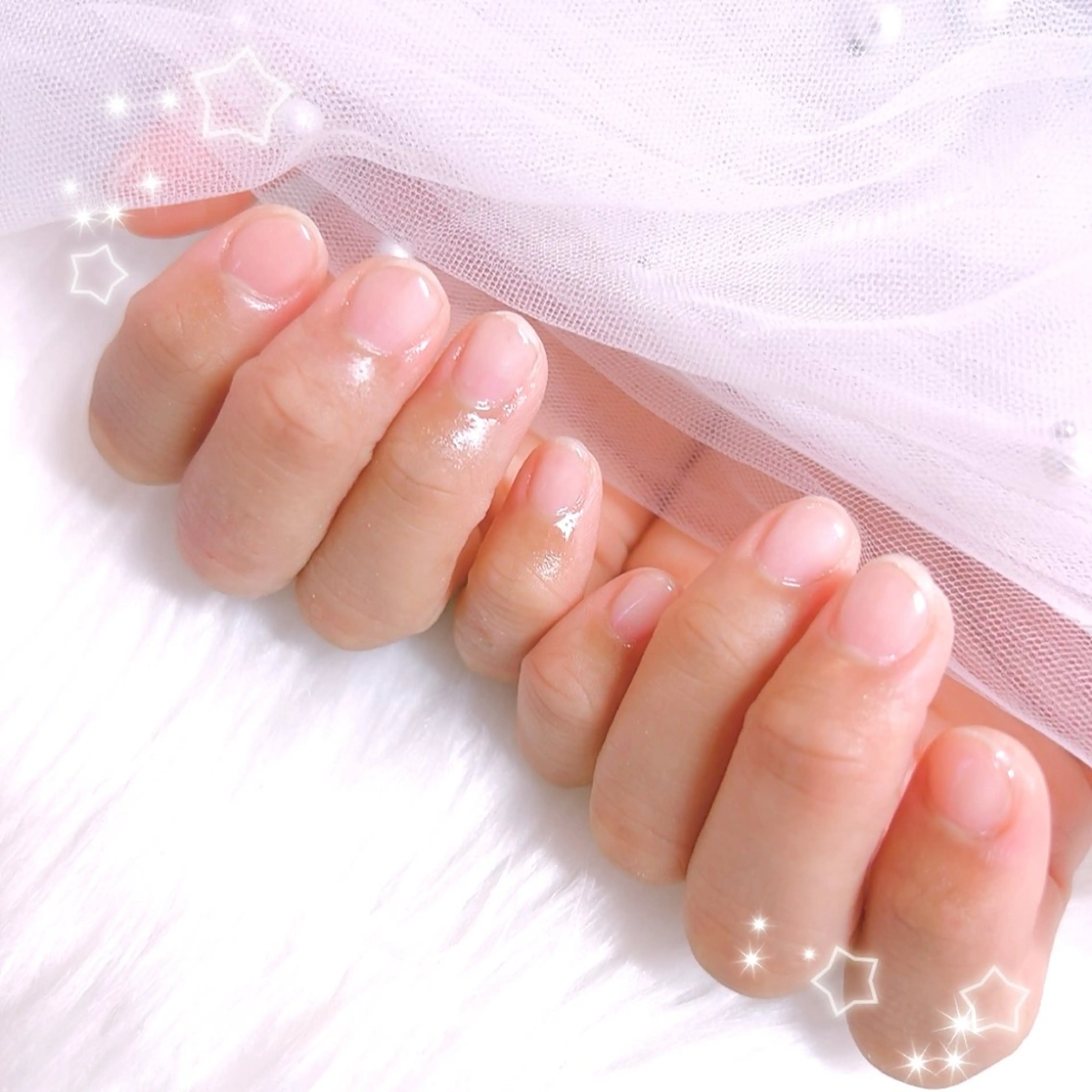 ネイル クリアネイル ジェルネイル ハンドネイル フットネイル Charlie所属・Charlie 🖤のネイルデザイン