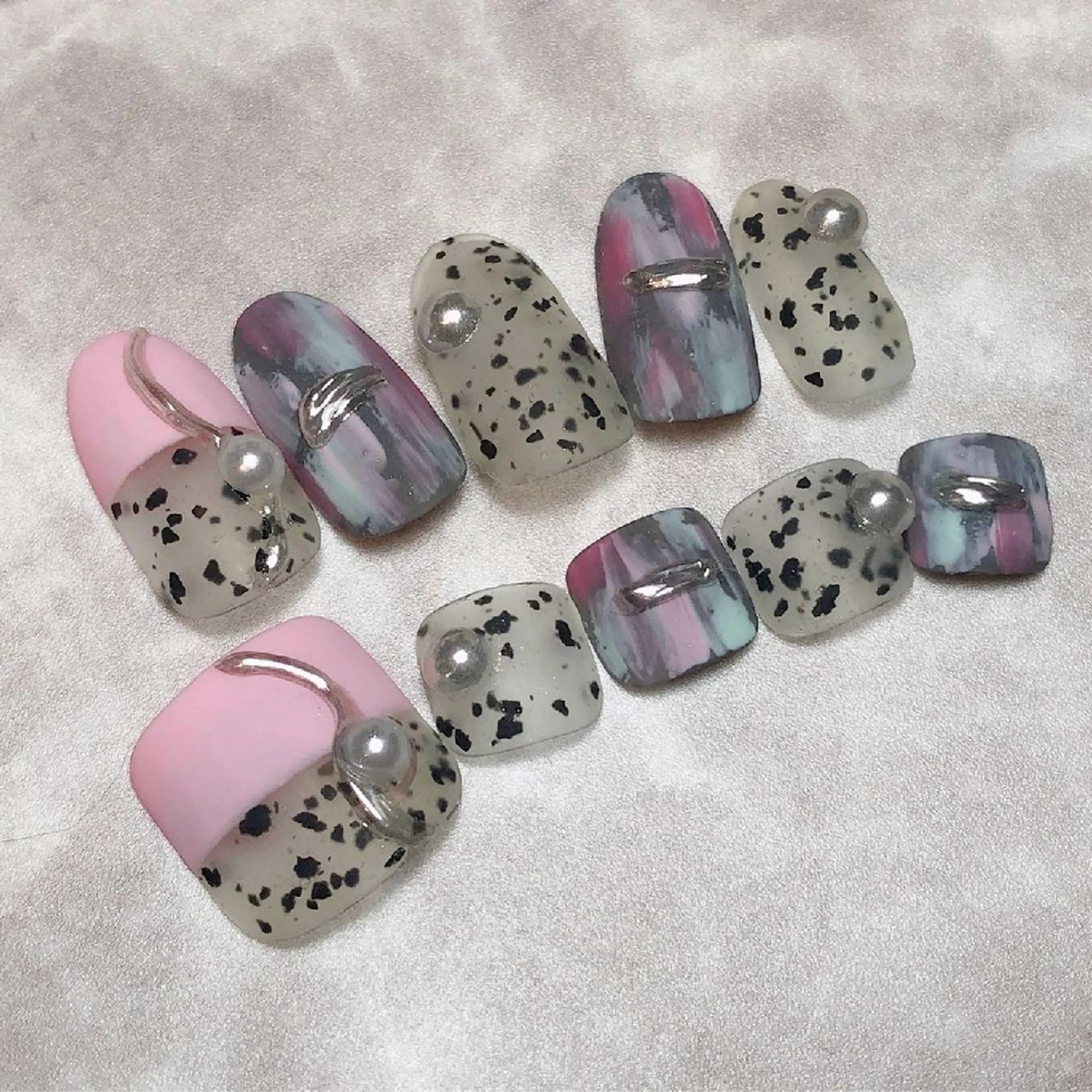 ネイル ハンドネイル Nail salon Purem🐾のネイルデザイン