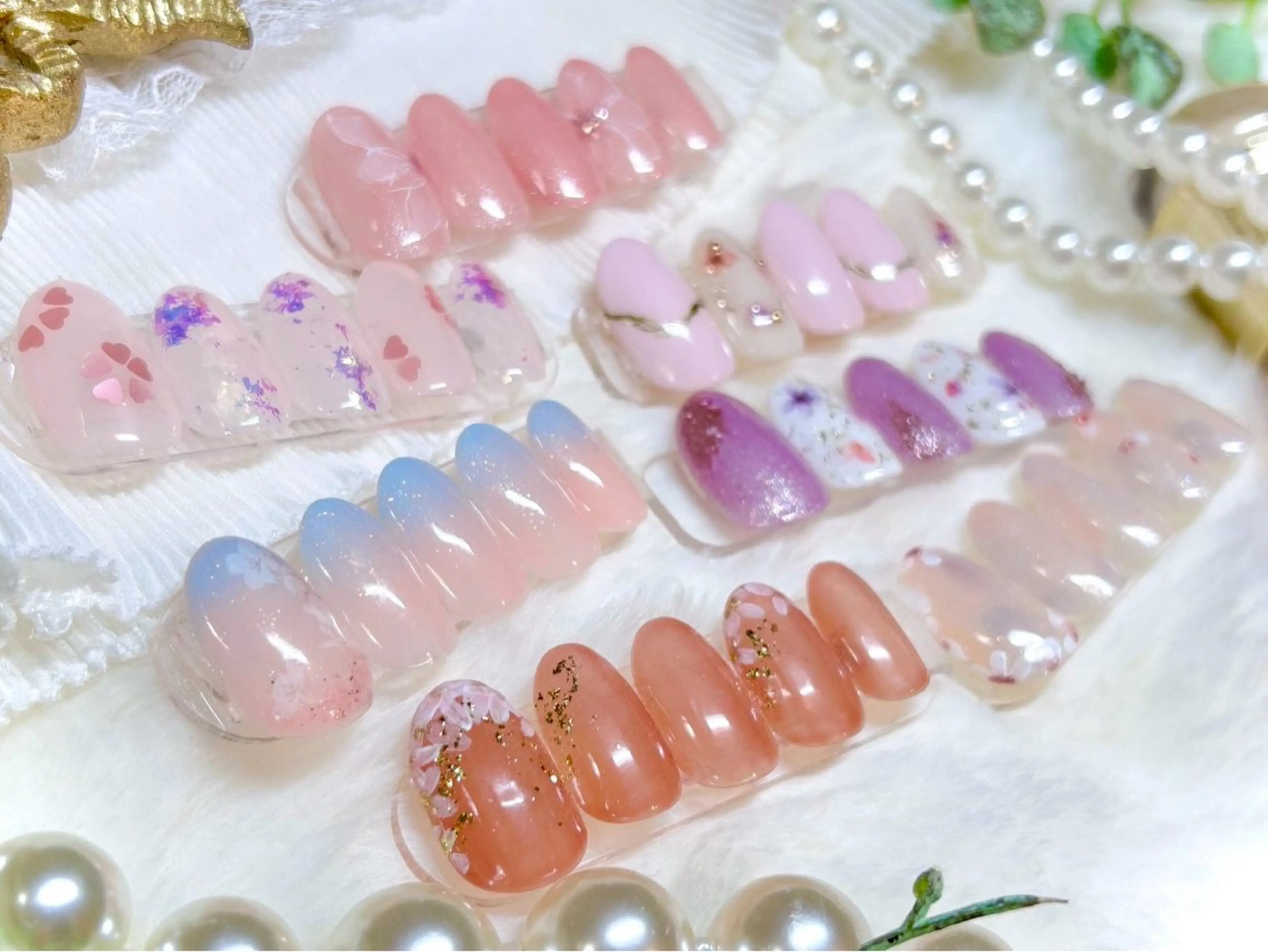 ネイル anju🌷 𓂃𓈒𓏸︎︎︎︎のネイルデザイン