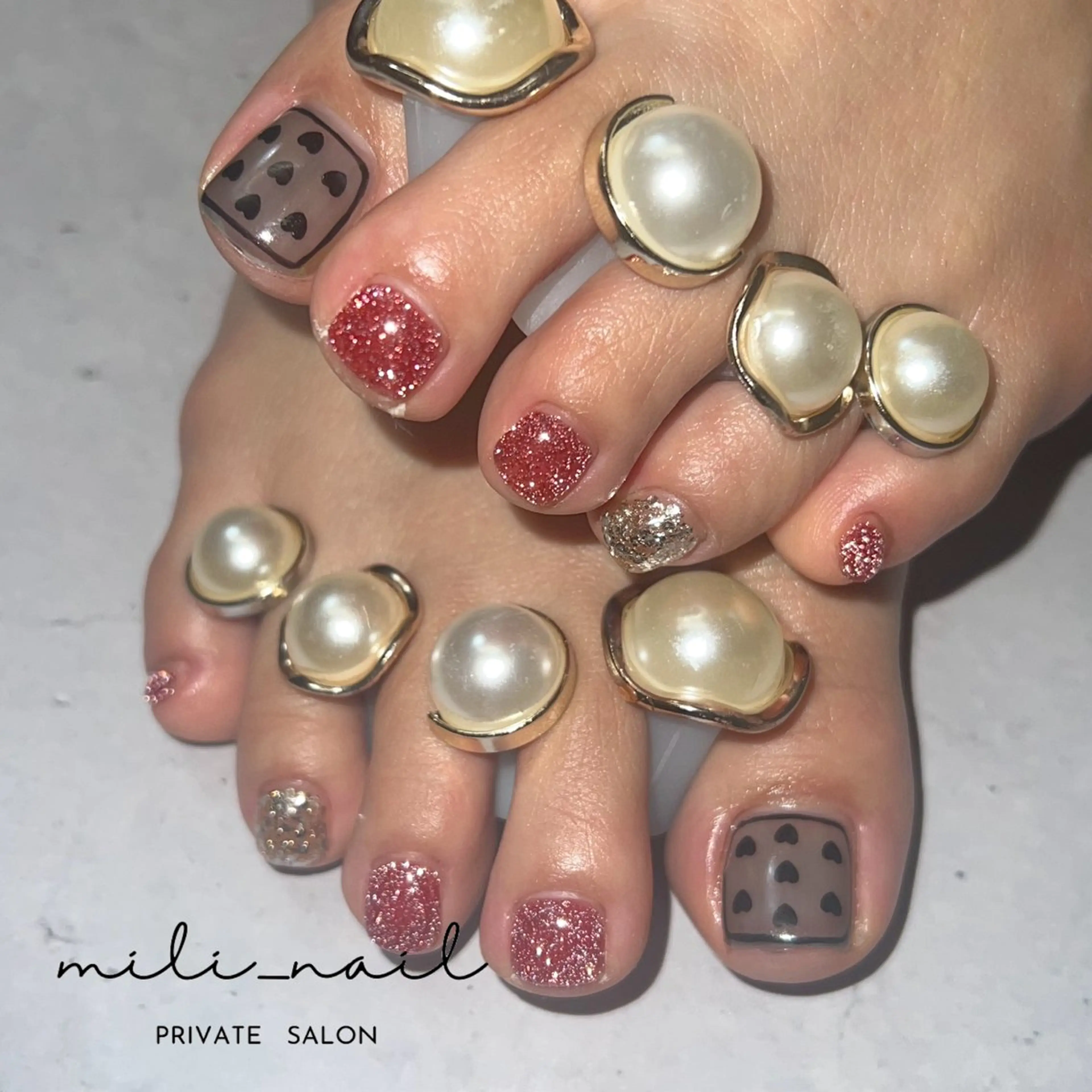 ネイル フットネイル mili_nail （ﾐﾘﾈｲﾙ）のネイルデザイン