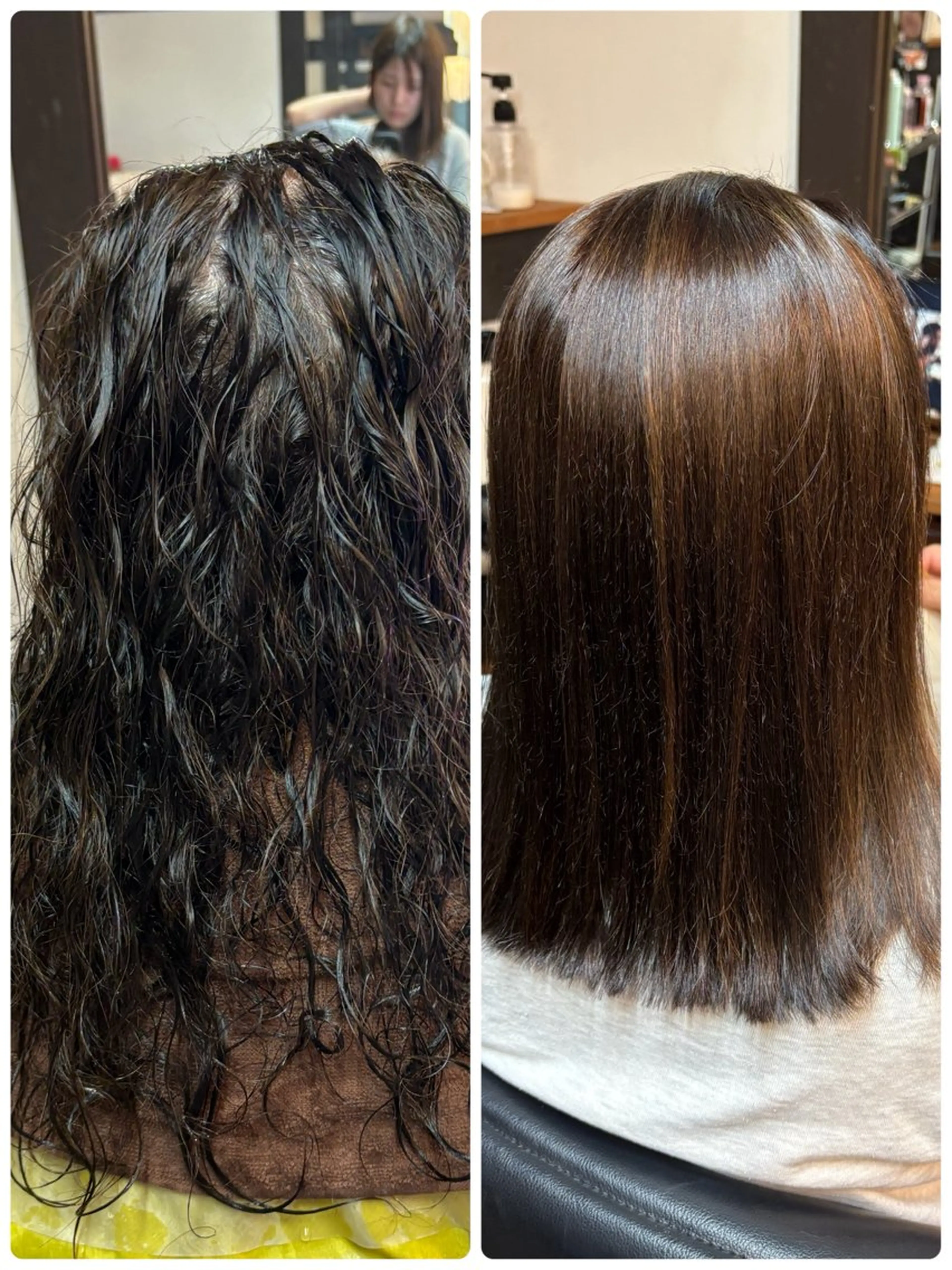 ロング カラー パーマ 山本 あやめ子のヘアスタイル