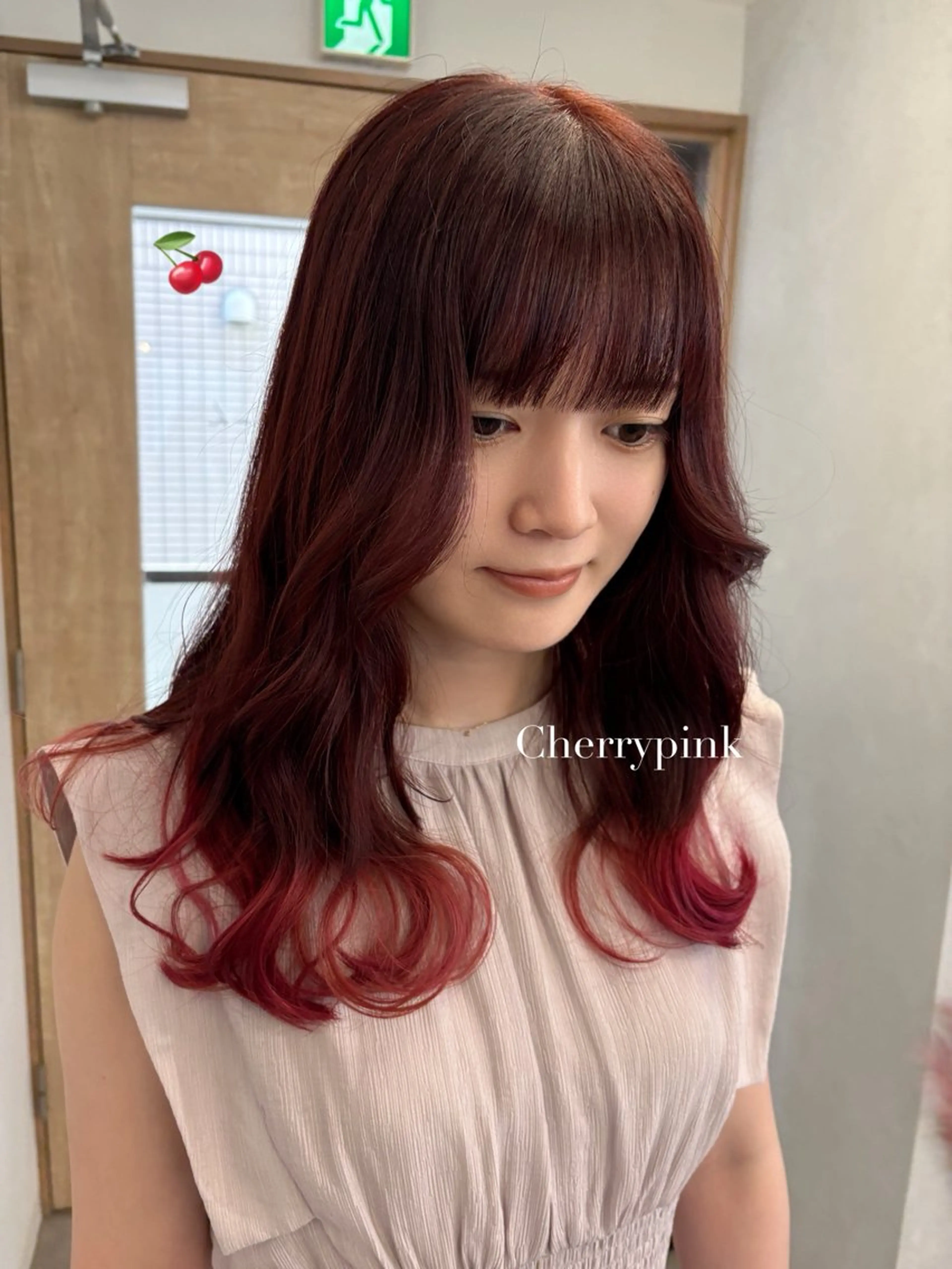 ロング カラー ブリーチ インナーカラー カット ヘアカラー 暖色･似合わせカラー (廣石沙英🎀)のヘアスタイル