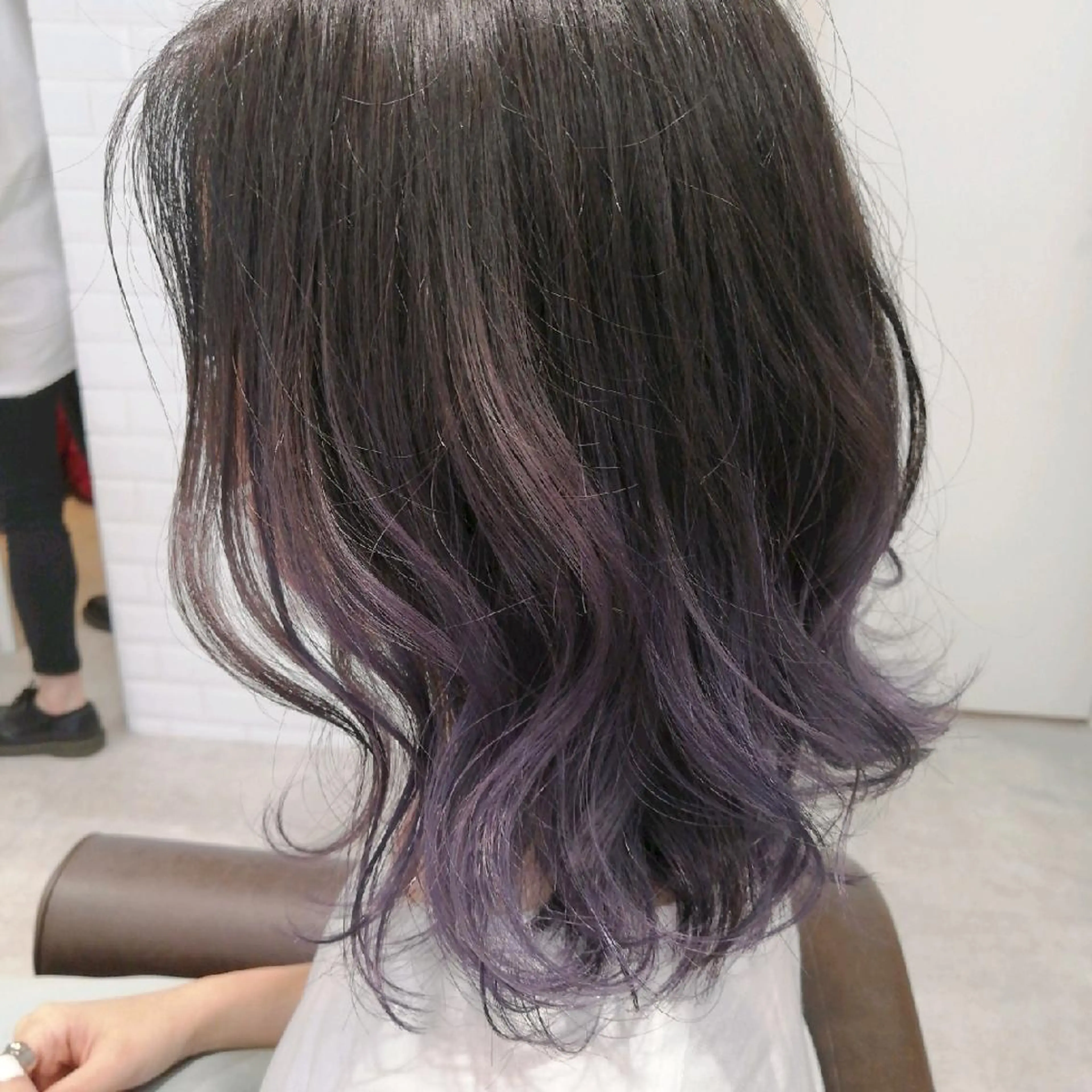 ミディアム カラー グラデーションカラー hase _のヘアスタイル
