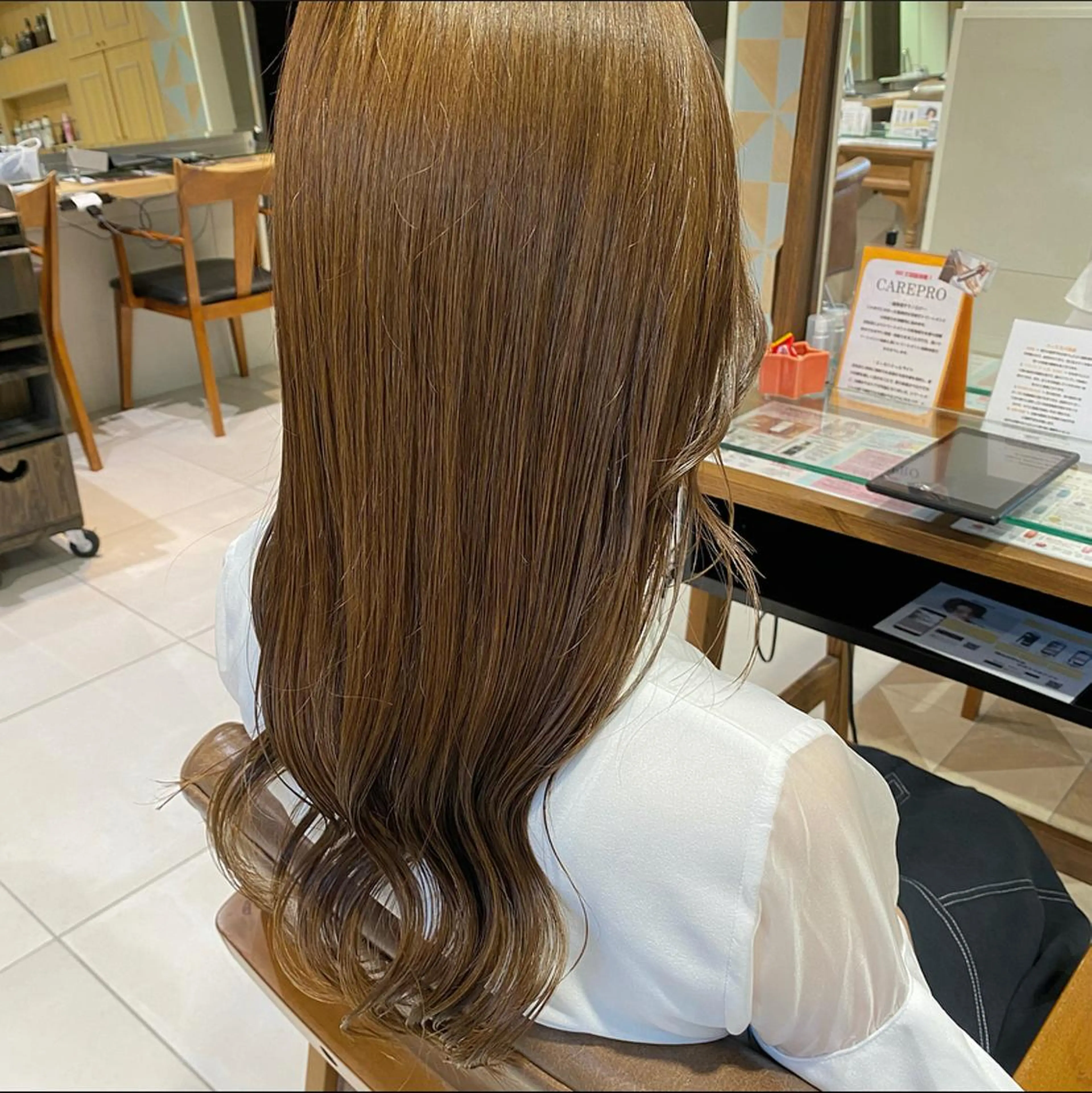 【贅沢ご褒美に🛁🤍】高濃度炭酸極上30分ヘッドスパ+髪質改善5stepトリートメントの写真