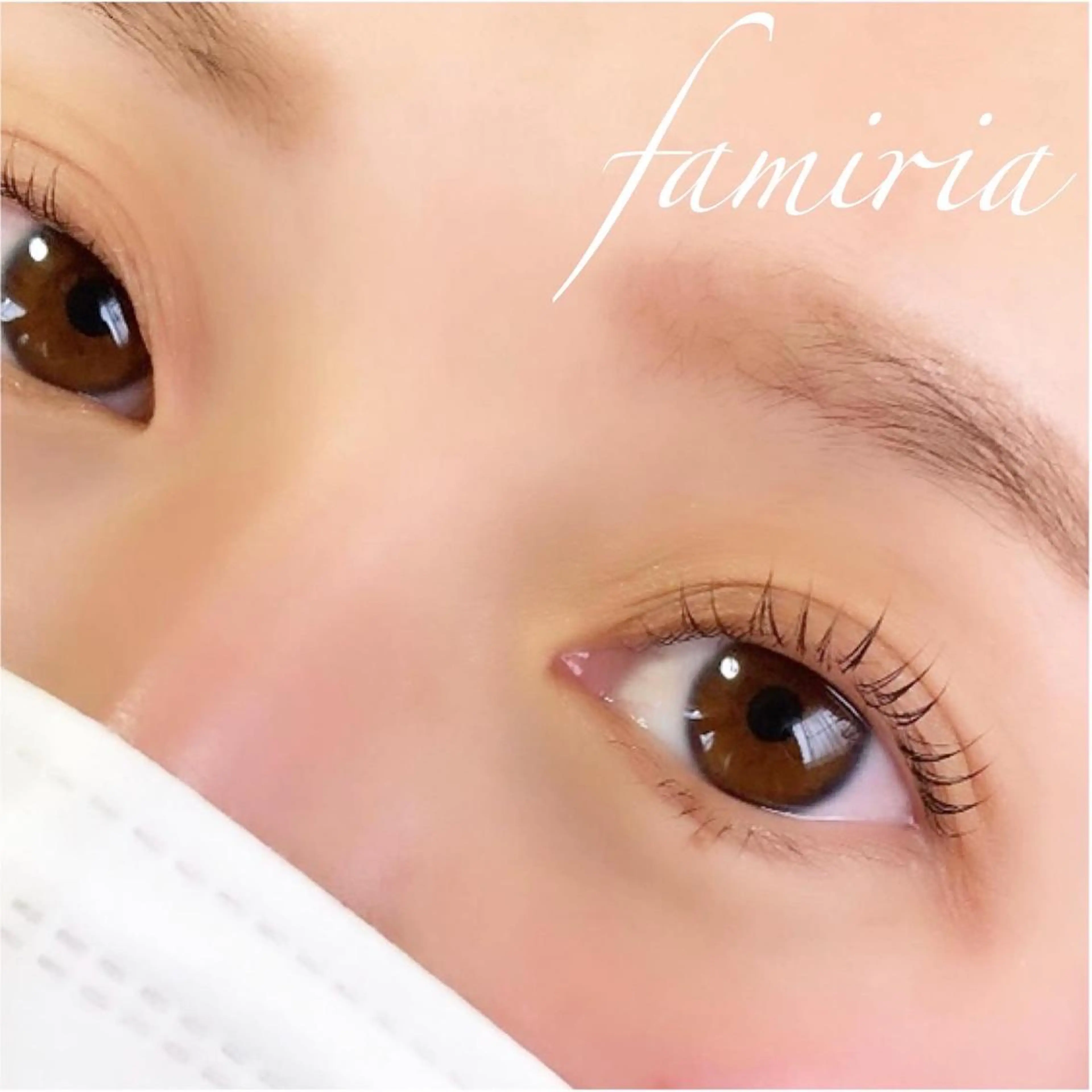 マツエク・マツパ eyelash　famiria〜ファミリア〜所属・famiria *madokaのマツエク・マツパデザイン