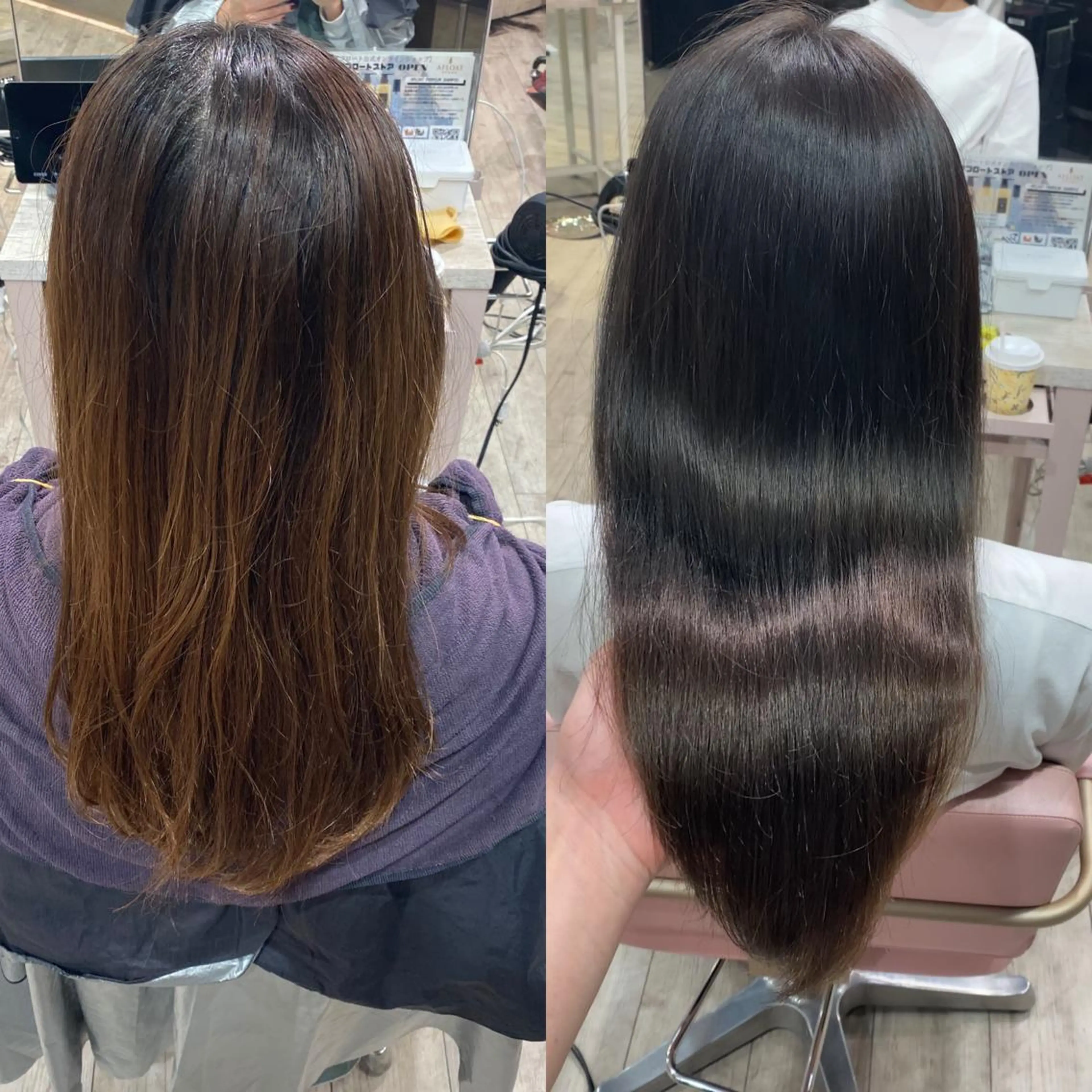 ロング 顔まわりカット🌟 くびれヘア/寺門遥輝のヘアスタイル