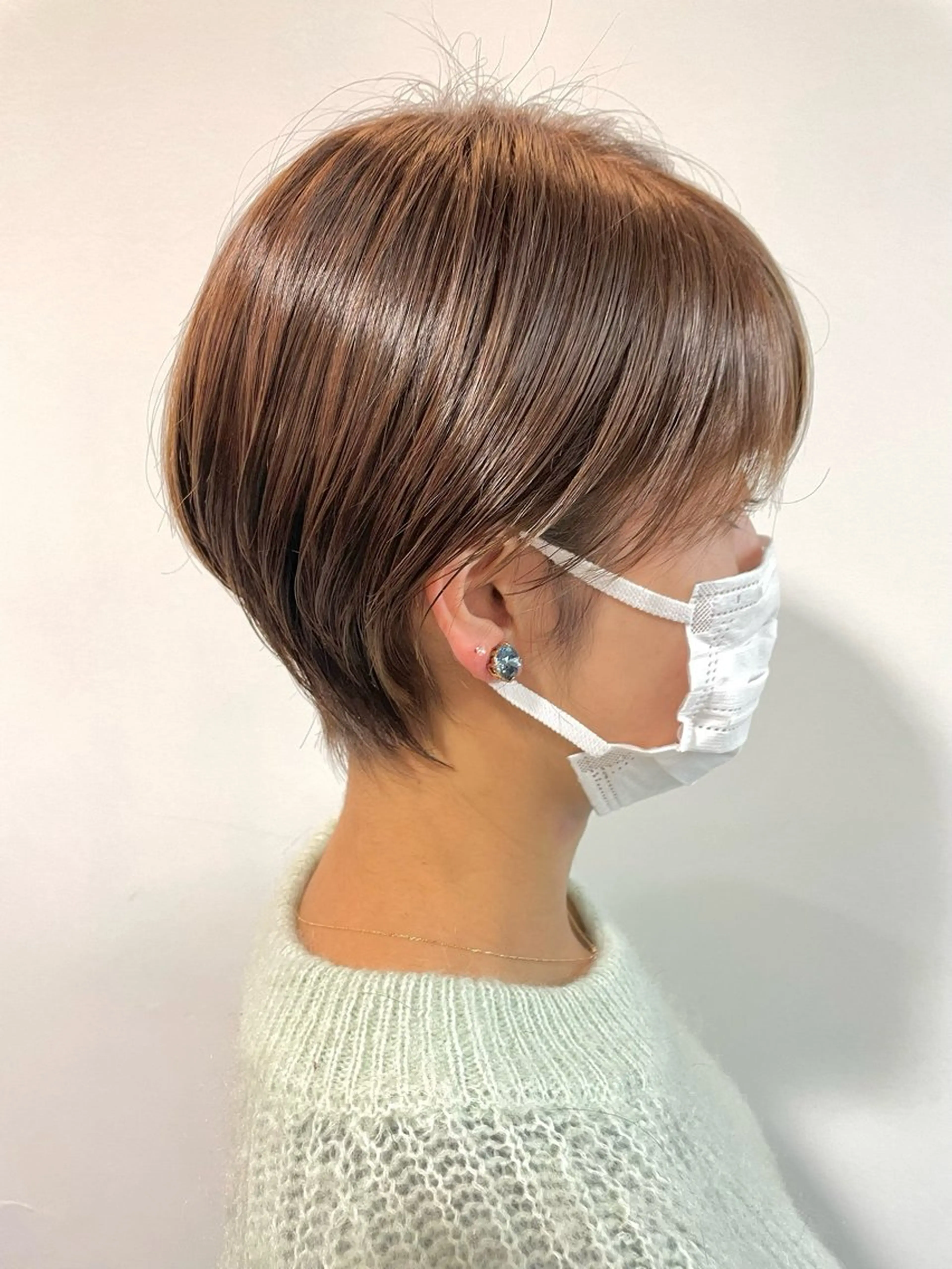 ショート カラー カット ヘアカラー ショート ボブ✂︎ 髙梨  遥のヘアスタイル