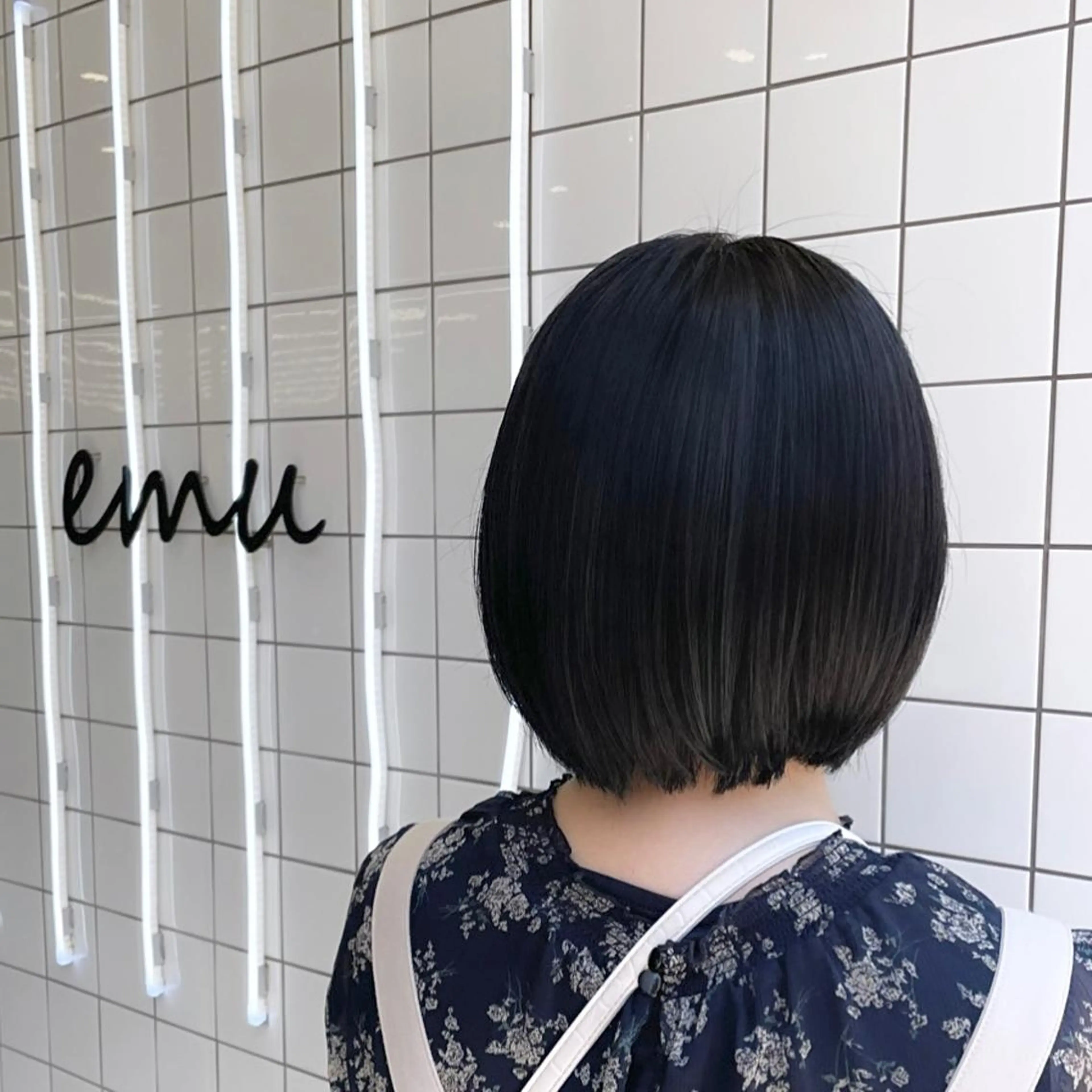 セミロング カラー パーマ ヘアアレンジ メンズ キッズ ネイル マツエク・マツパ アイブロウ トリートメント mona/ ストレートスタイル✨のヘアスタイル