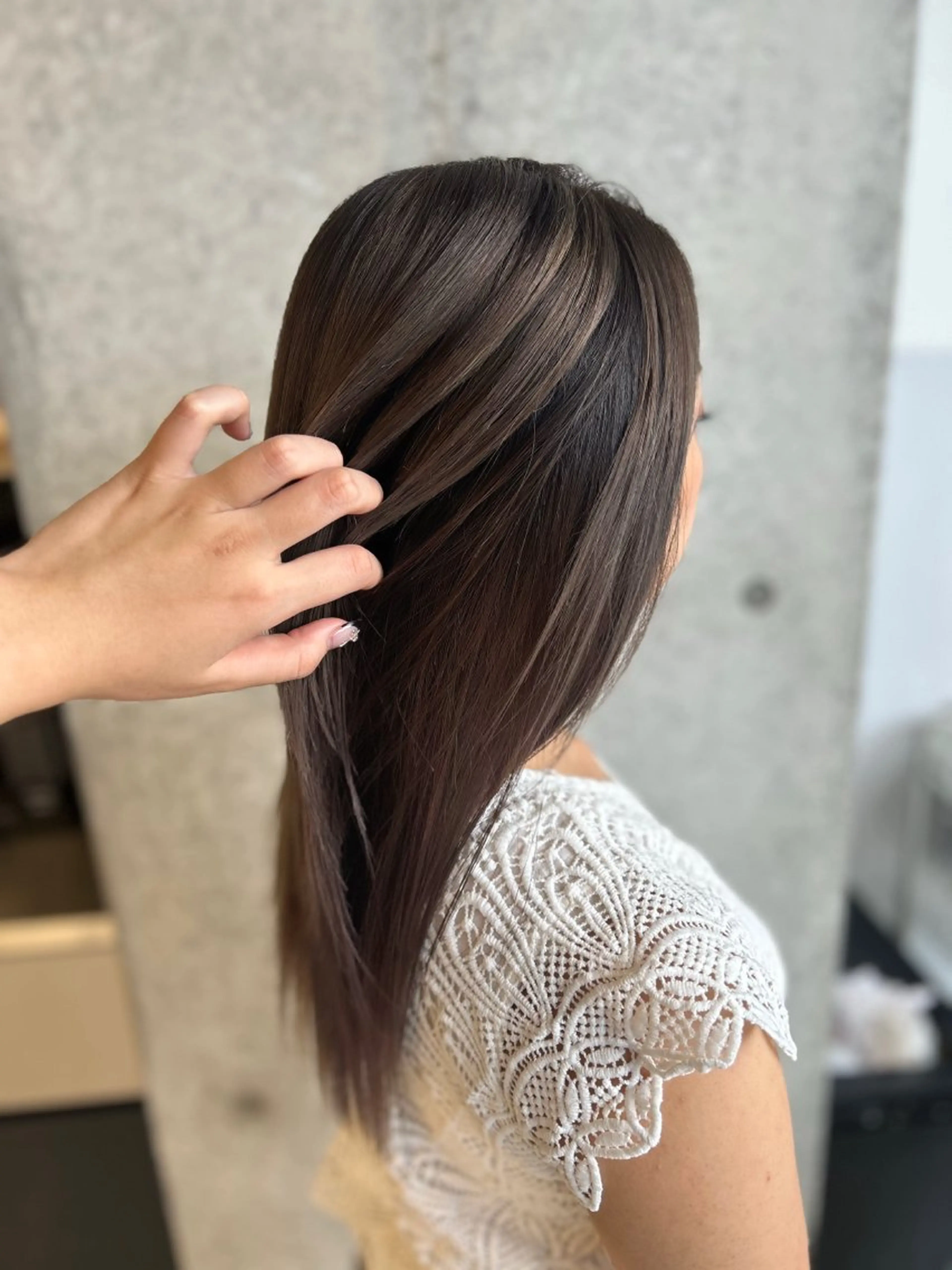 カラー デザインカラー 髪質改善 カット ヘアカラー ️💜akari💜 ハイトーン/レイヤーのヘアスタイル