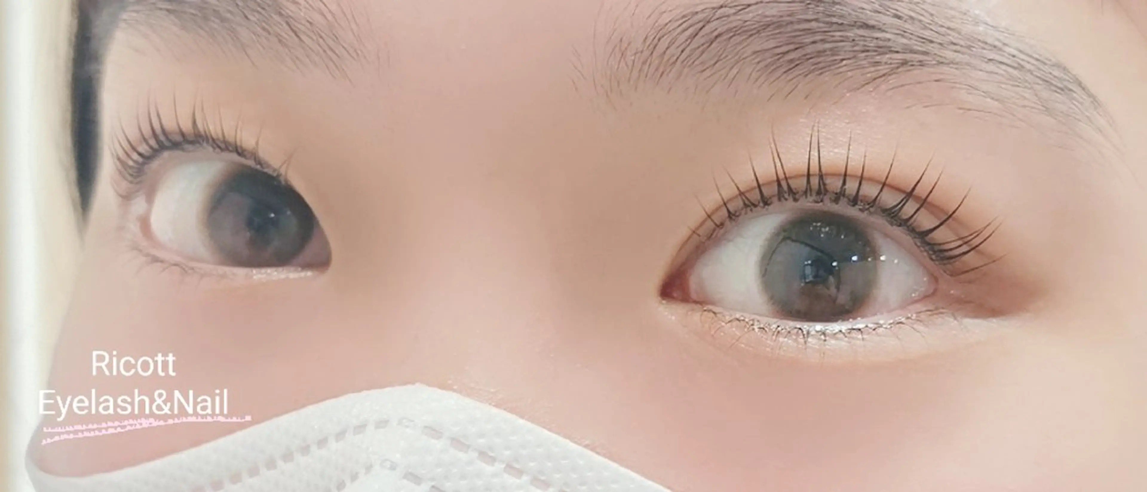 マツエク・マツパ マツパ Ricott EYELASH&NAIL所属・Inoue  Yukariのマツエク・マツパデザイン