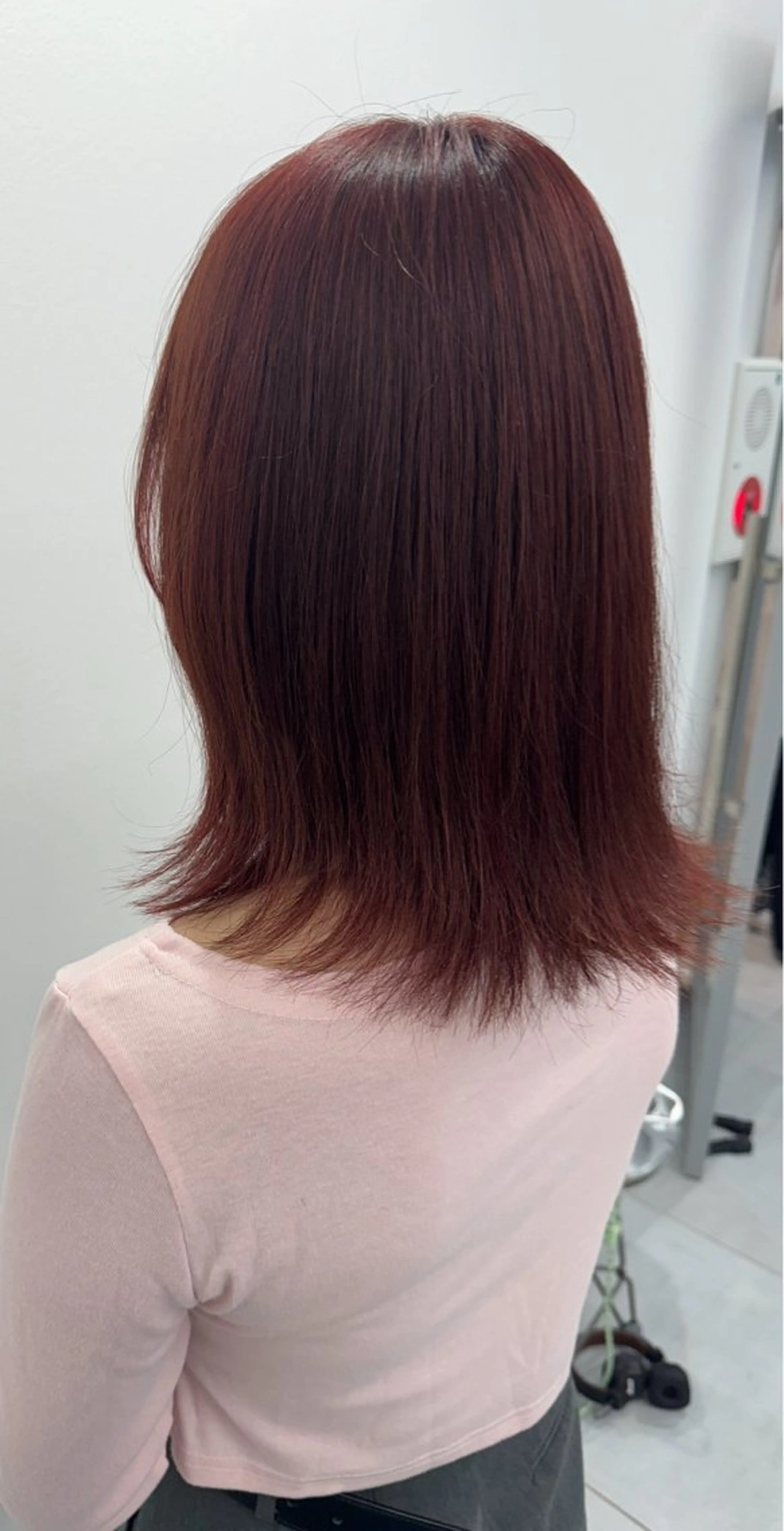 ミディアム カラー ヘアアレンジ 渋谷のブリーチカラー シェフ🧑‍🍳蓮のヘアスタイル