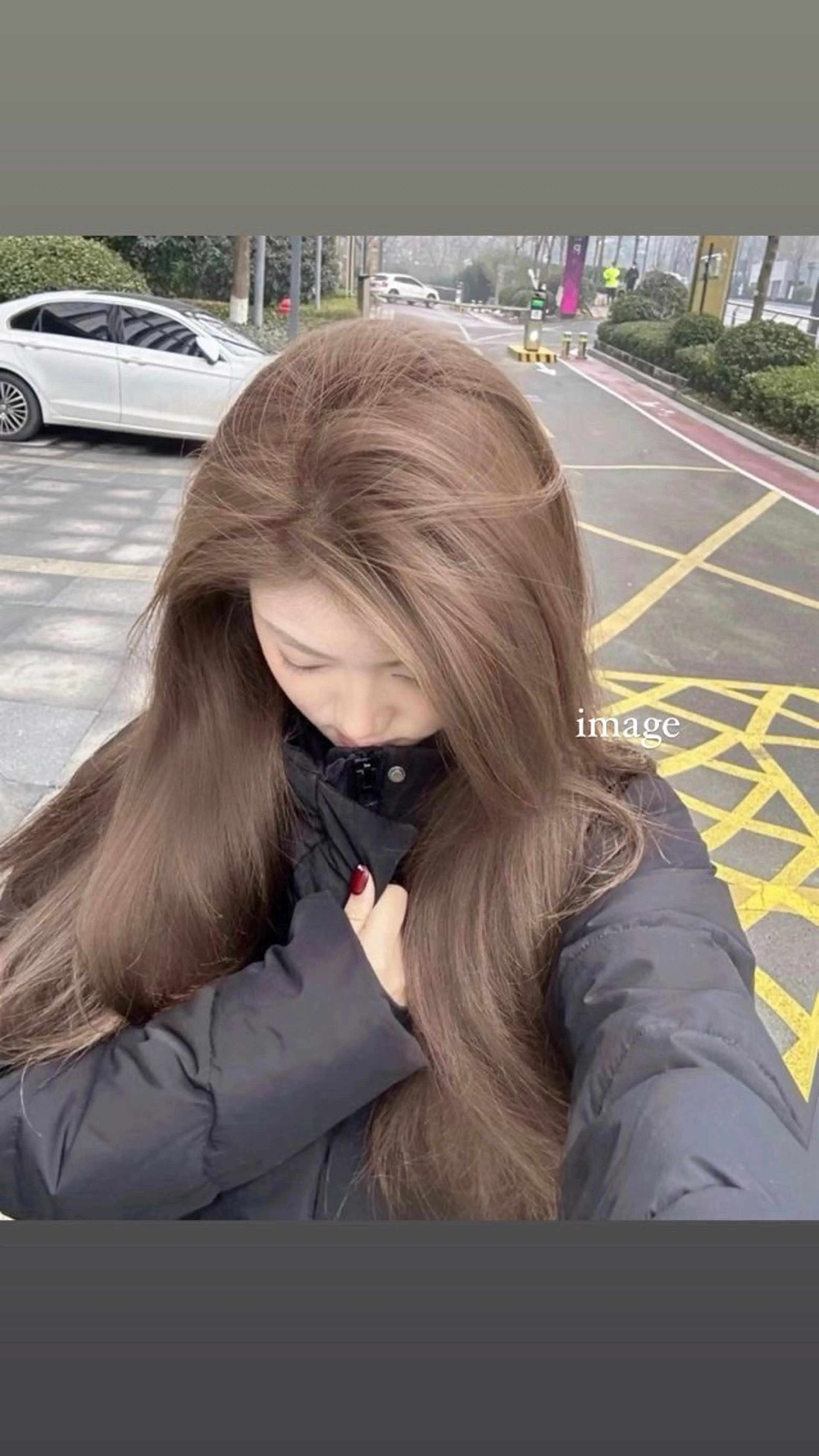 カラー 🎀透明感ベージュ 🎀Anju/渋谷のヘアスタイル