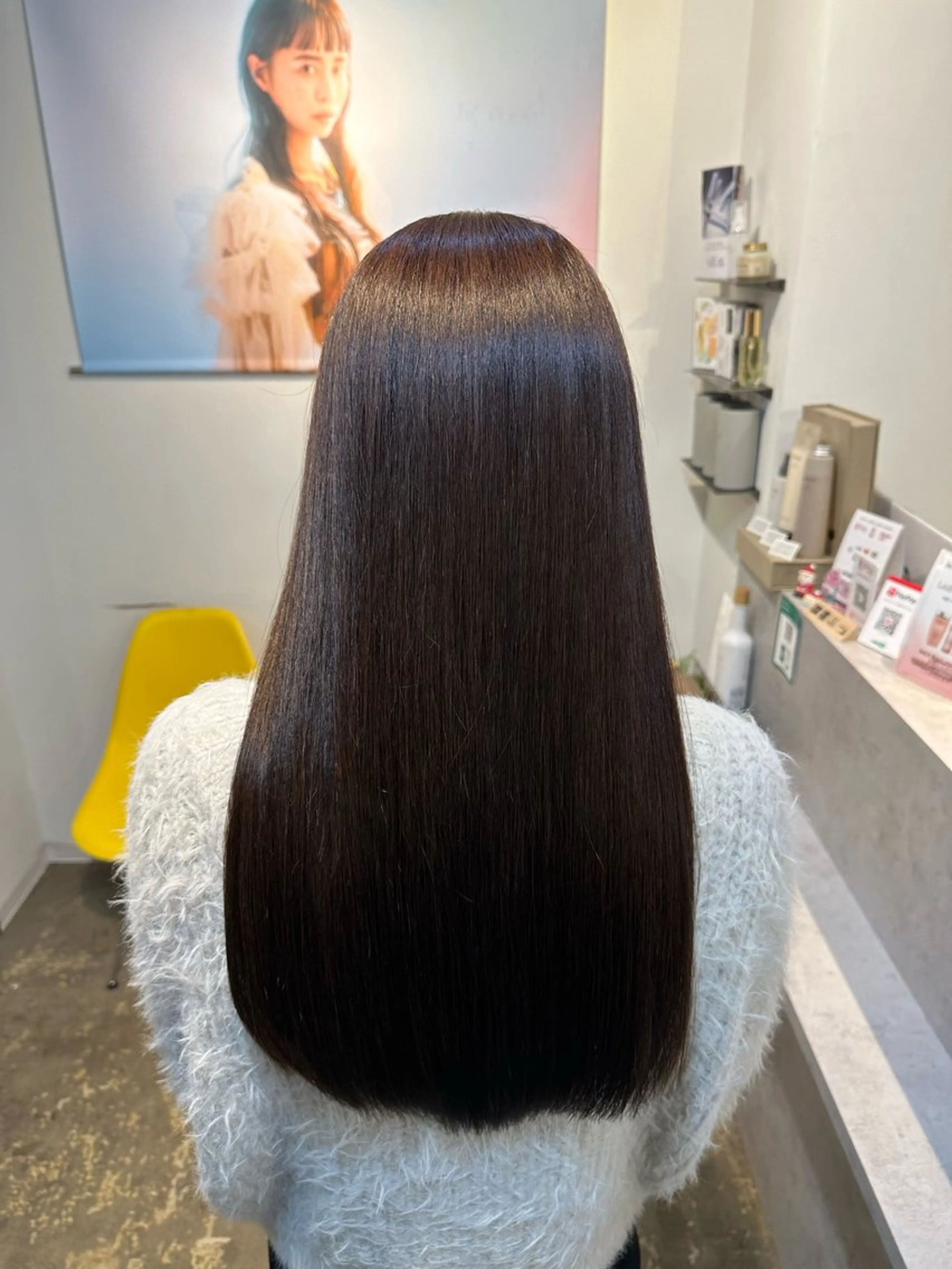 ロング 縮毛矯正 ボブ/ぱつっとボブ/ 谷口 海星のヘアスタイル