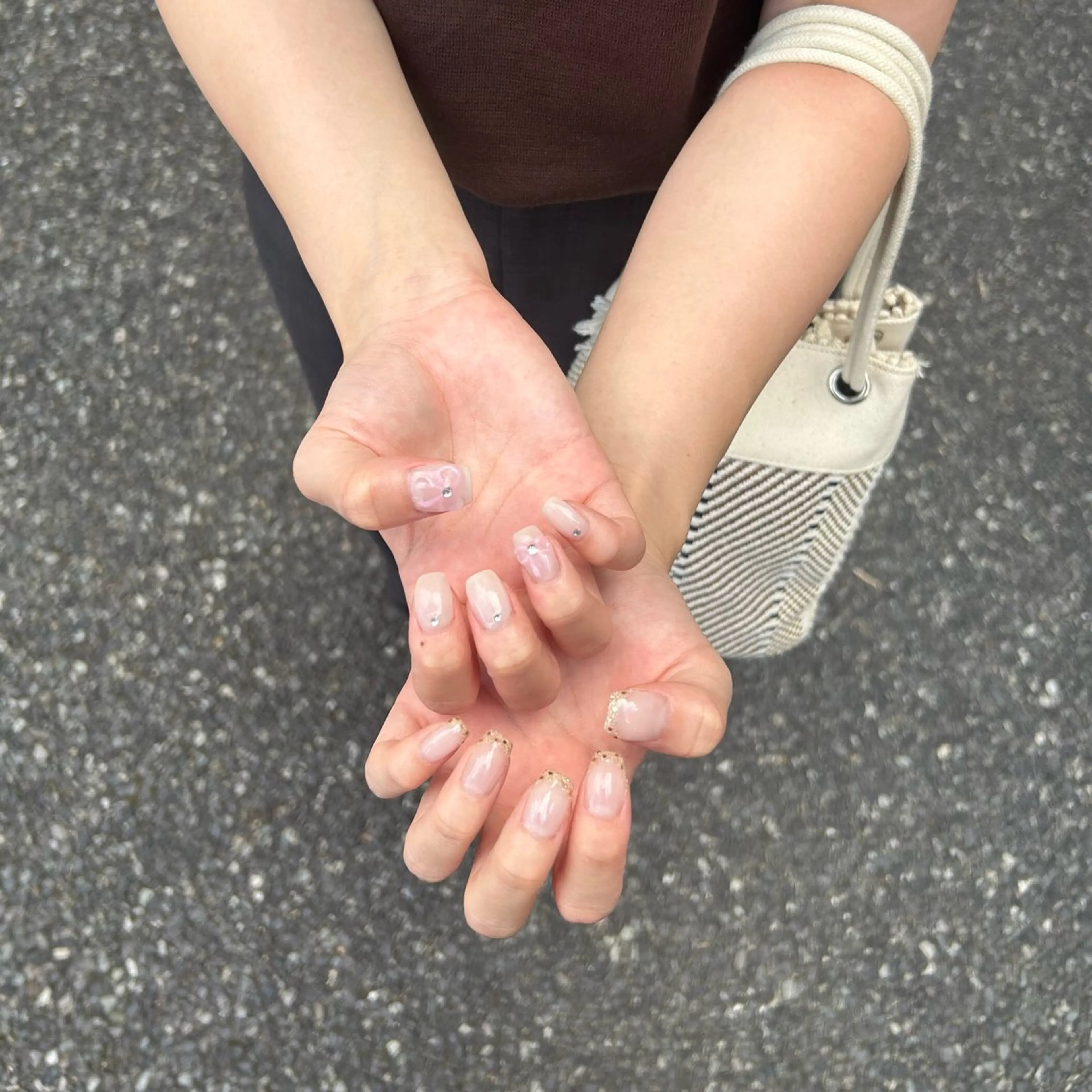 ネイル ぷっくりネイル リボン A. Hashimotoのネイルデザイン