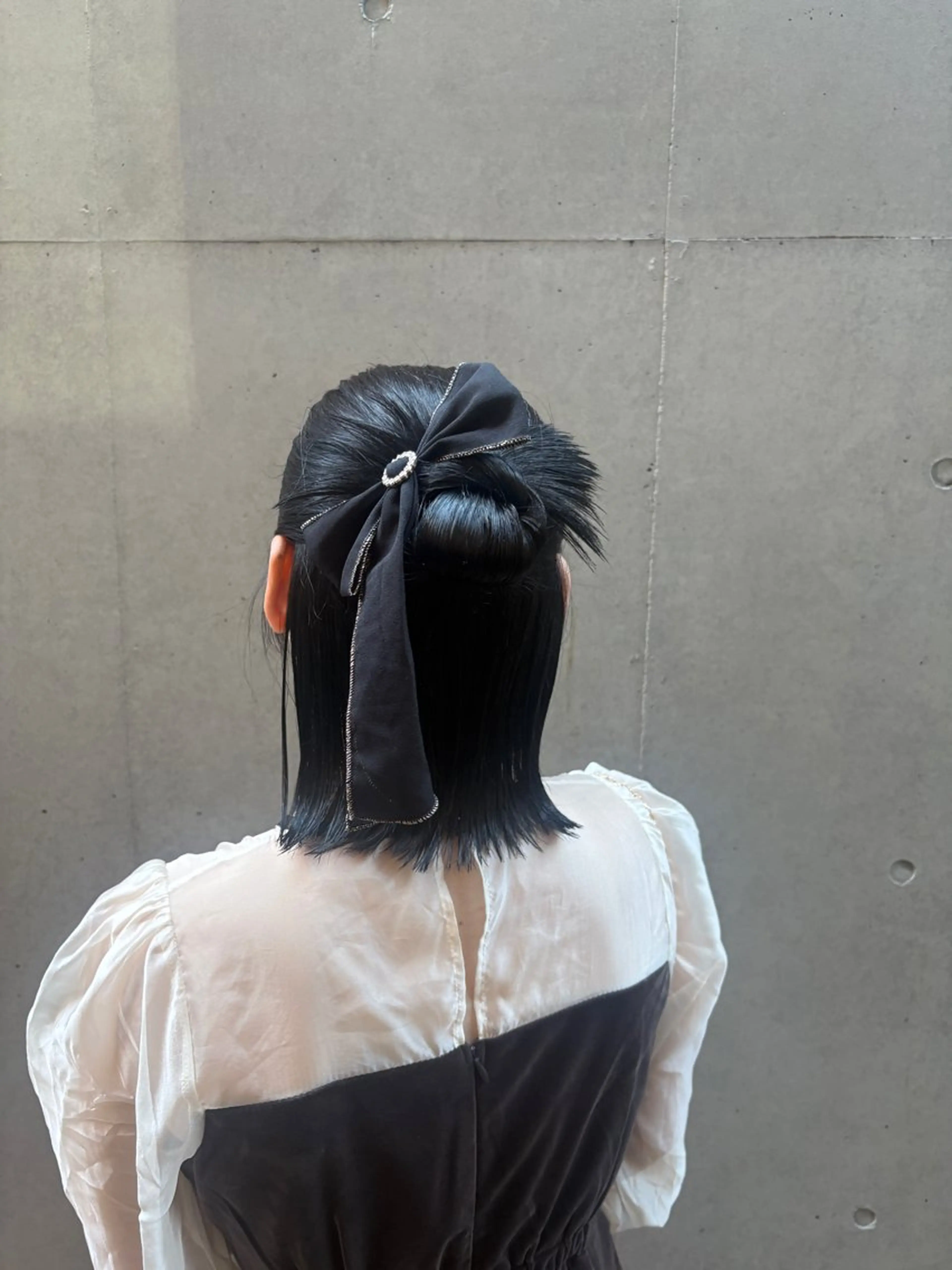 ミディアム ヘアセット 【パーマ🌀/暖色カ ラー🍷】ななこ🌴のヘアスタイル