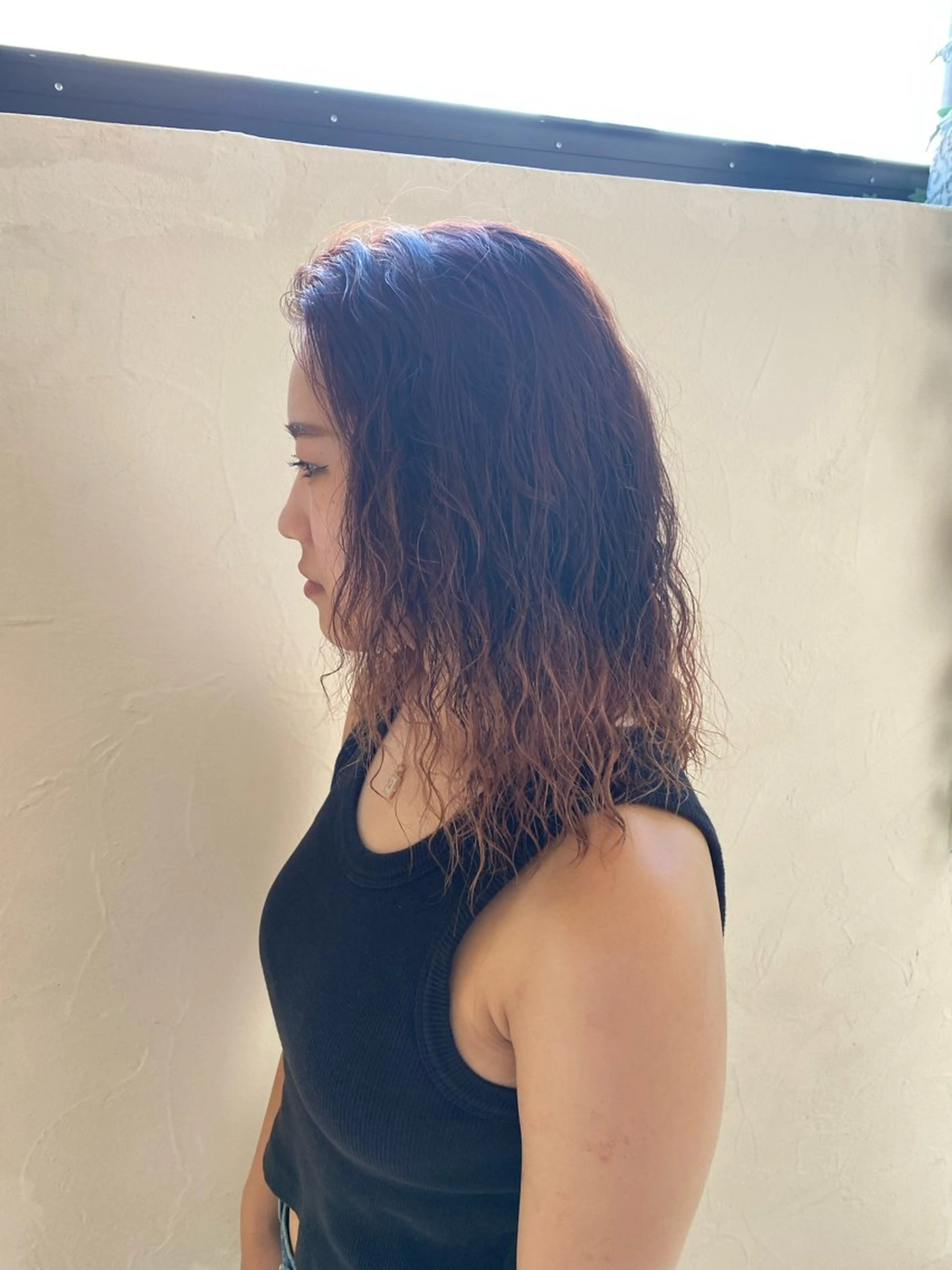 セミロング パーマ カット パーマ 菊池大一 溝の口パーマのヘアスタイル