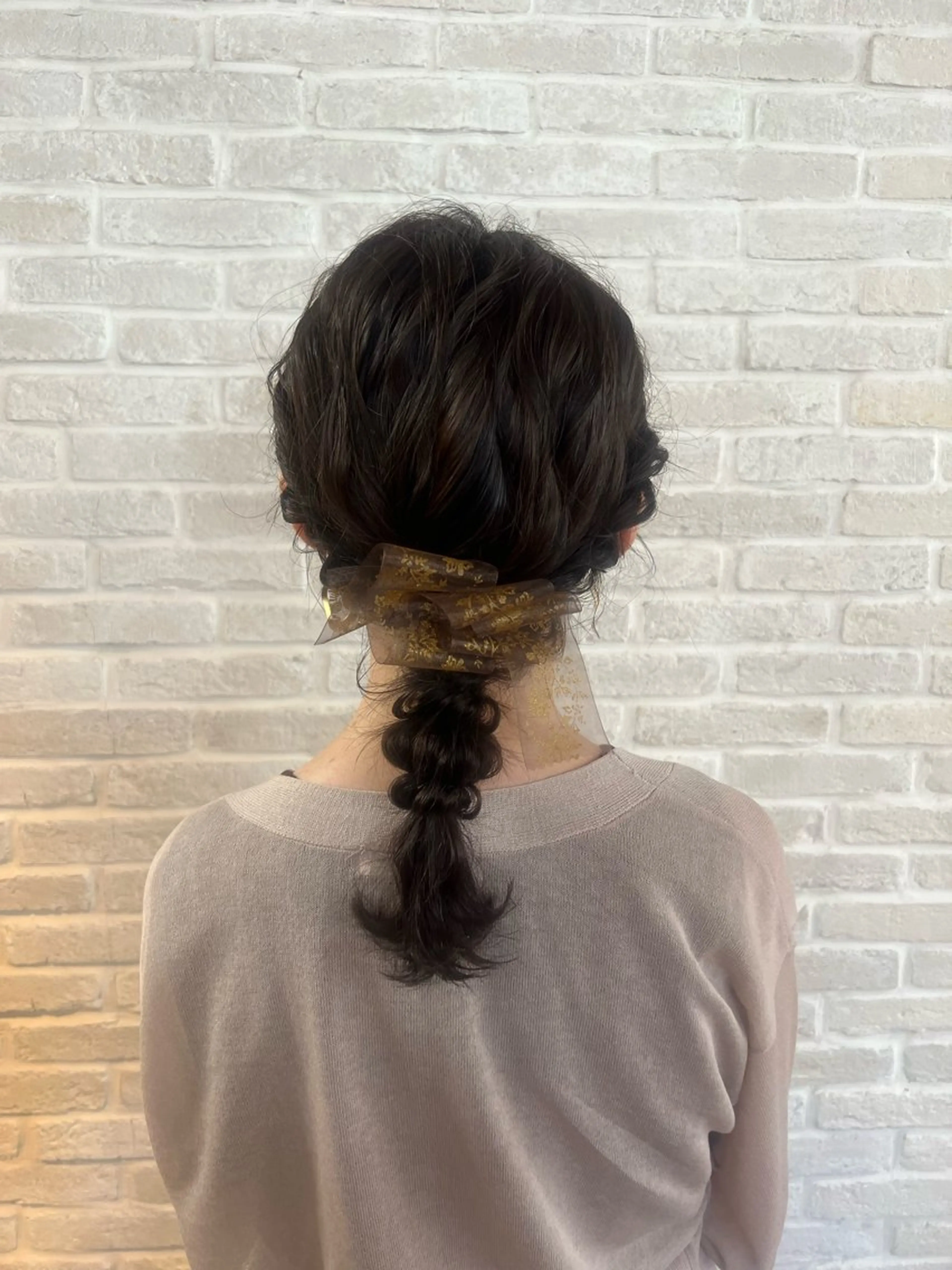 セミロング ヘアアレンジ Topstylist YUKIのヘアスタイル
