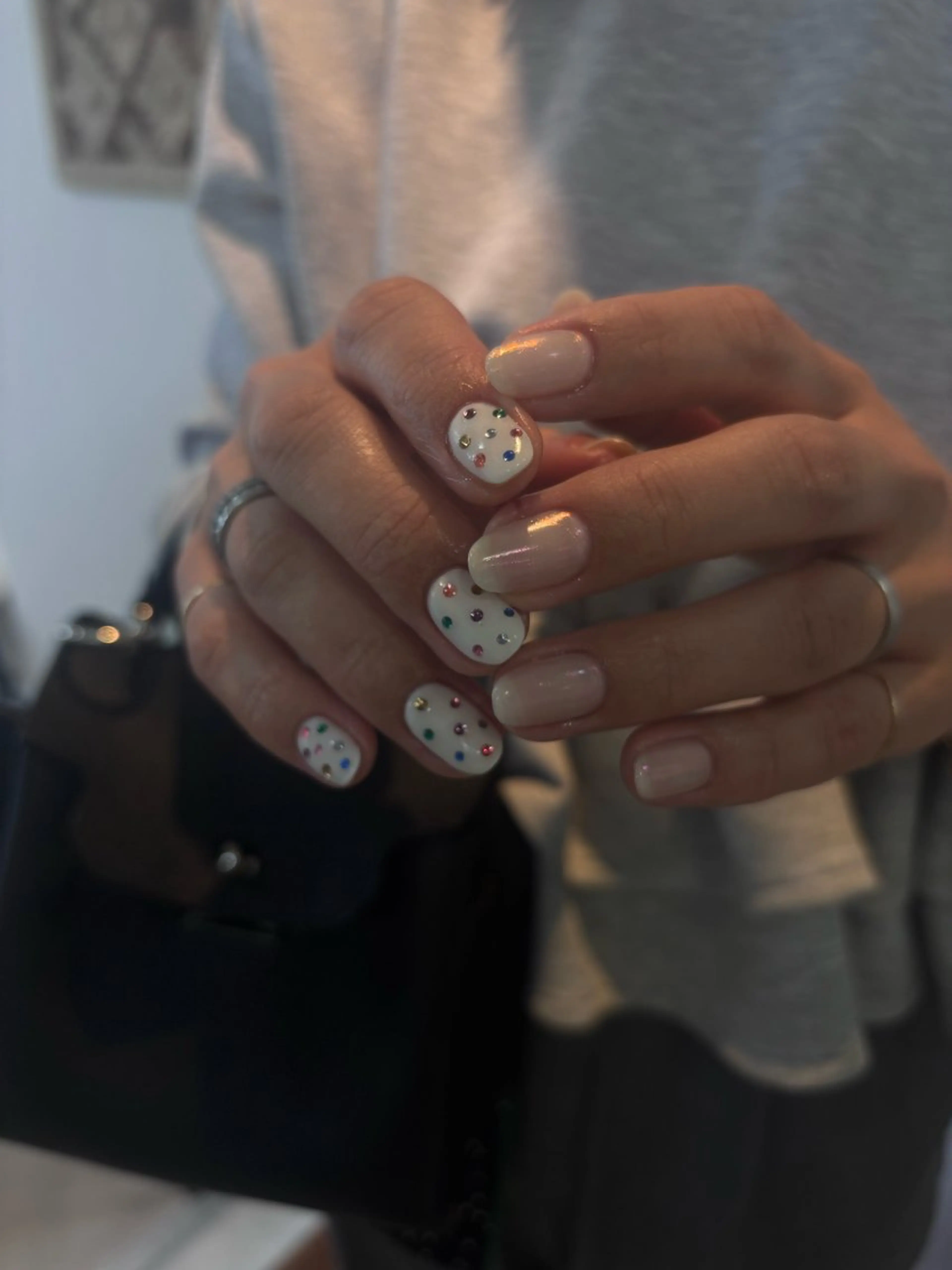 ネイル ミラーネイル ハンドネイル free'snail N A Oのネイルデザイン