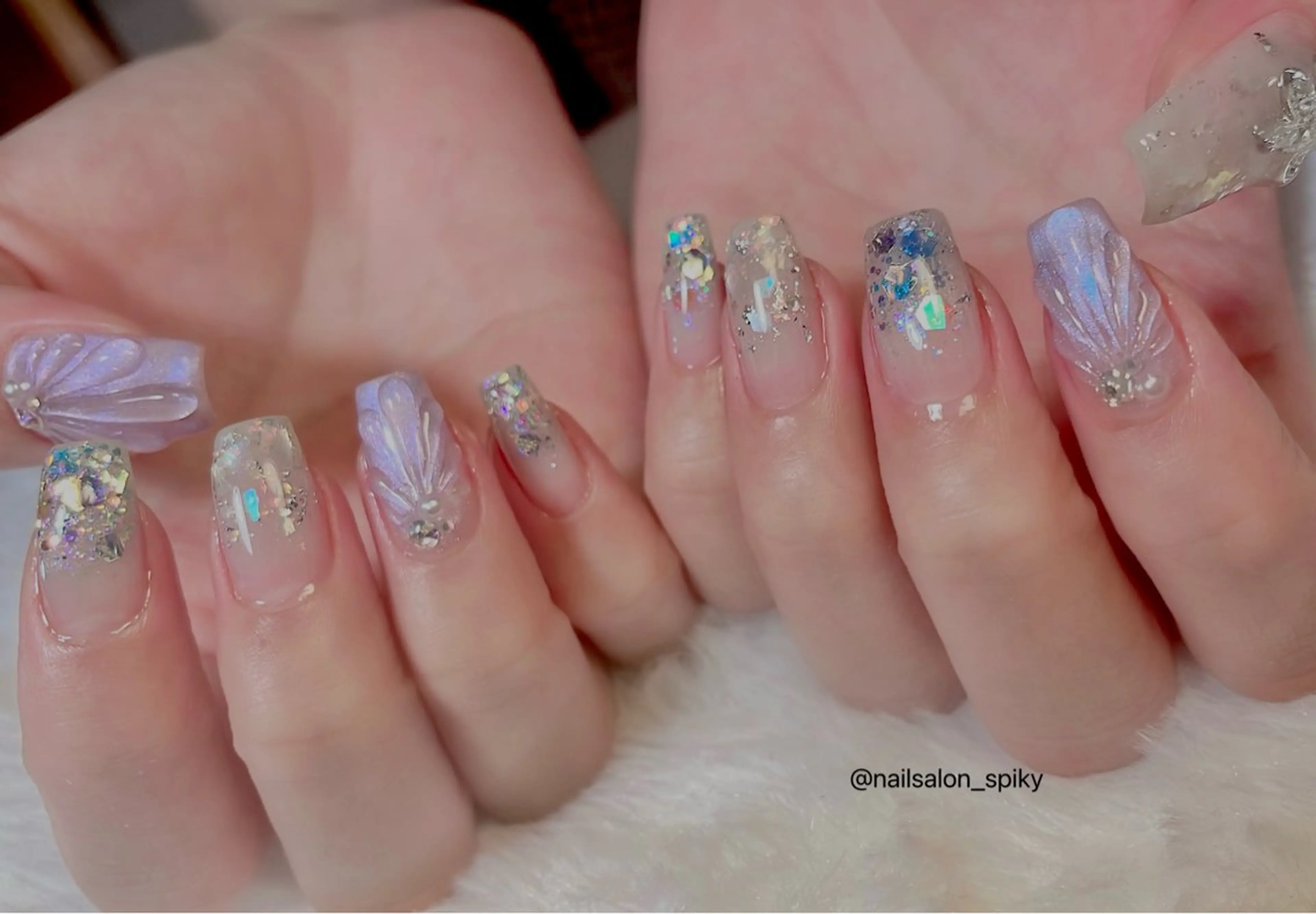 ネイル Spiky とうげ ふうかのネイルデザイン