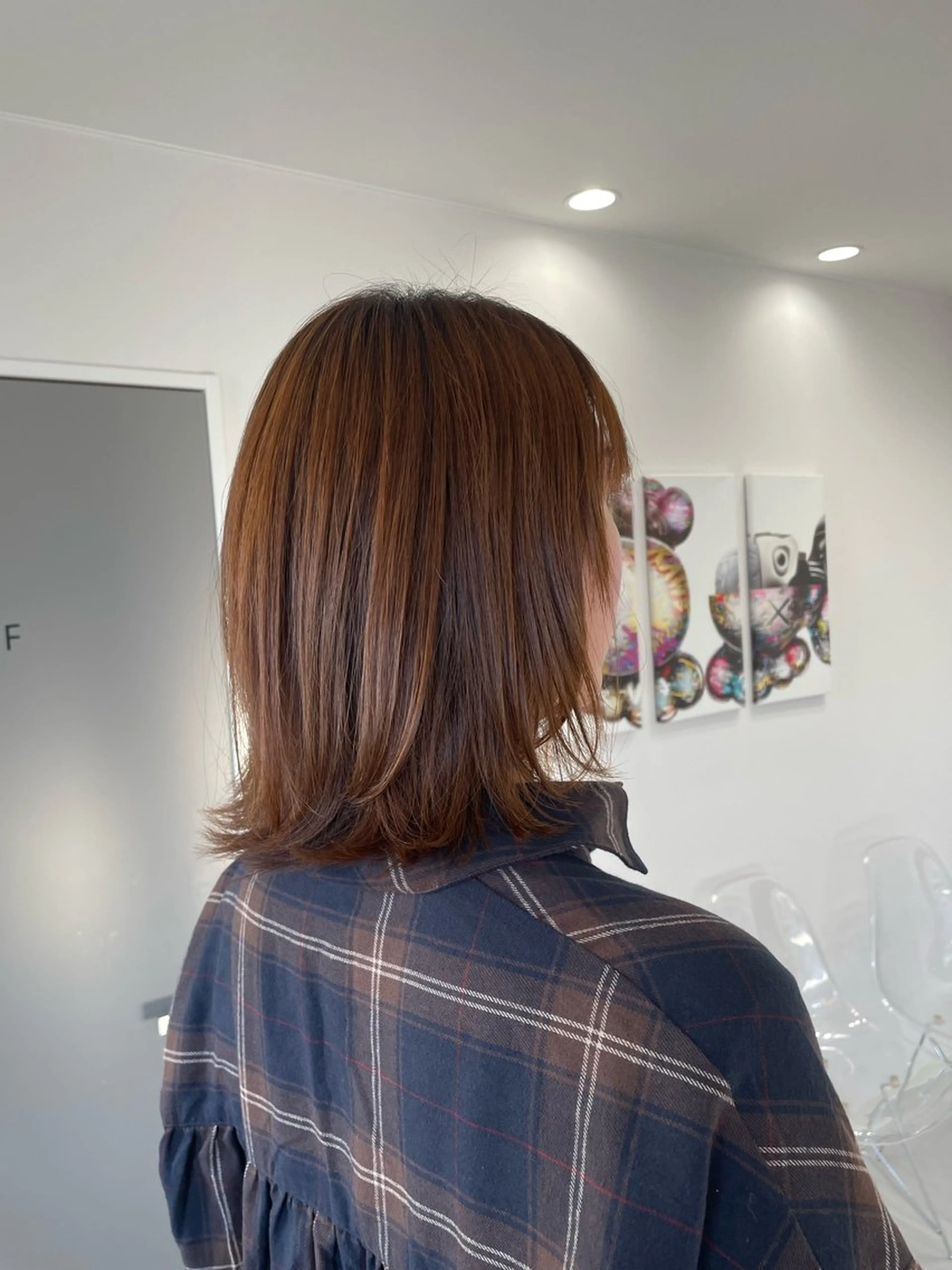 ミディアム 🫧透明感カラー🫧 加茂丈登のヘアスタイル